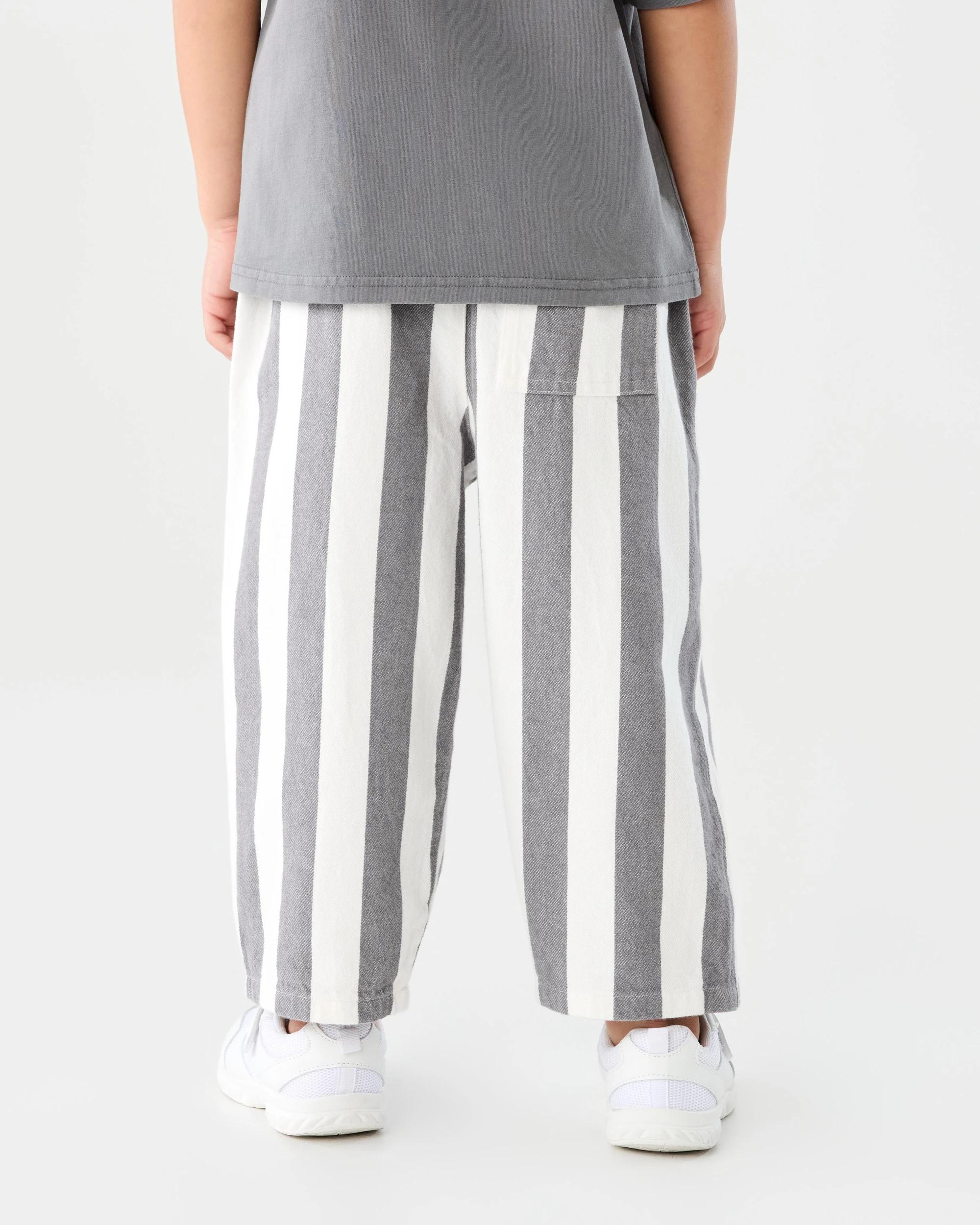2 Stripe Woven Pants Gry Stripe, 2 of 8