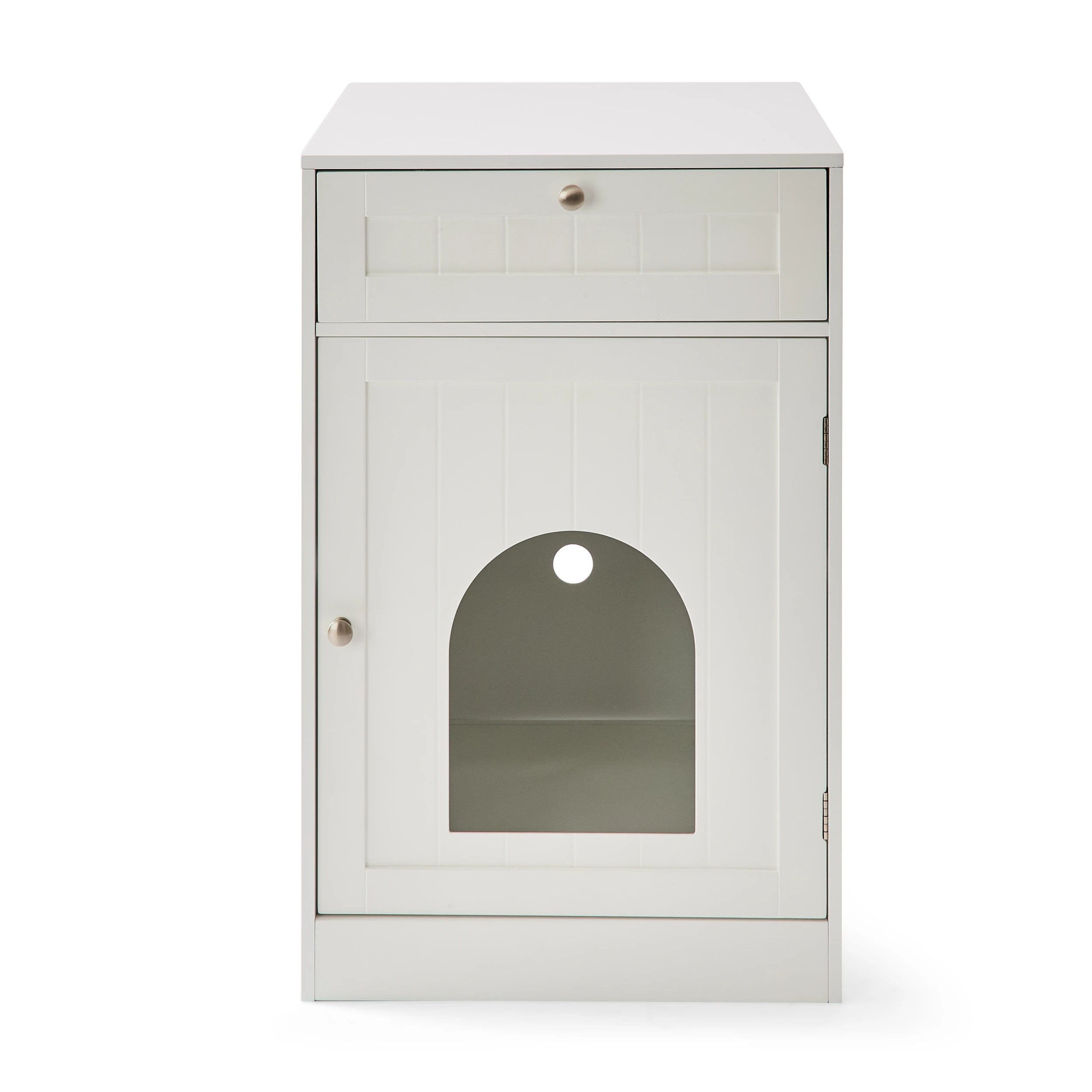 5 Cat Litter Cabinet with Storage Drawer, 5 of 10