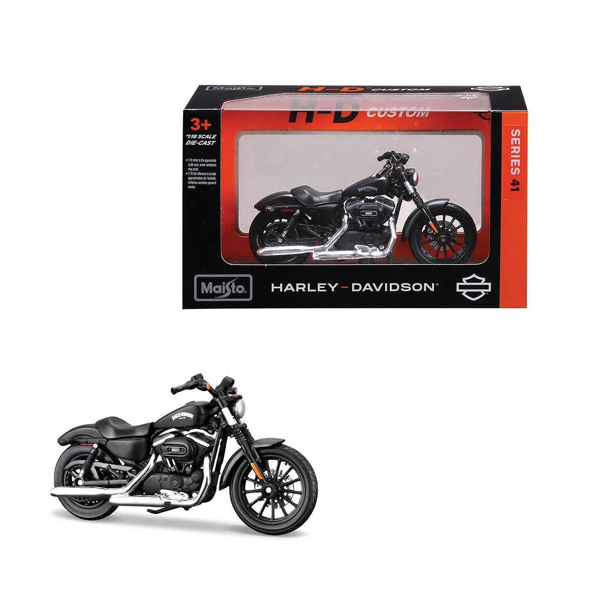 8 H-D Custom Series 41 Harley Davidson Action Vehicle - Assorted, 8 of 9