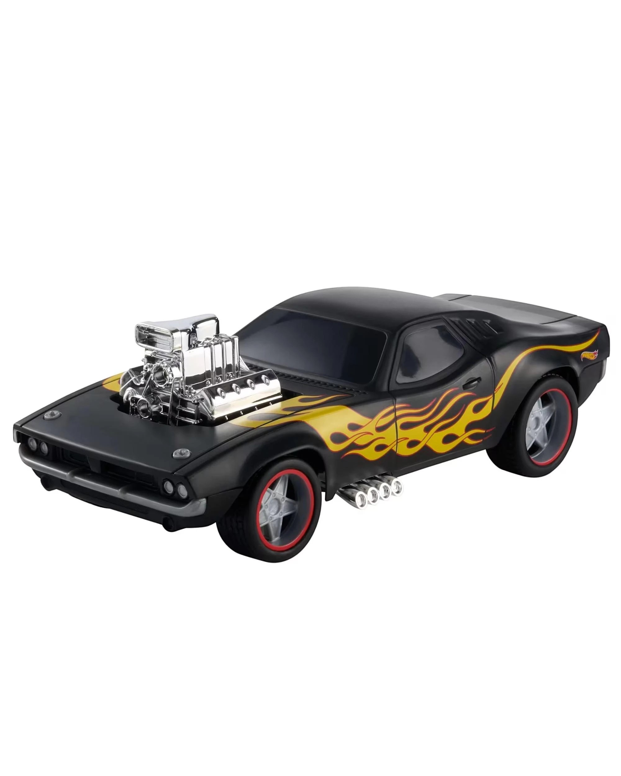 5 Hot Wheels 1:16 Scale RC Rodger Dodger Black, 5 of 6