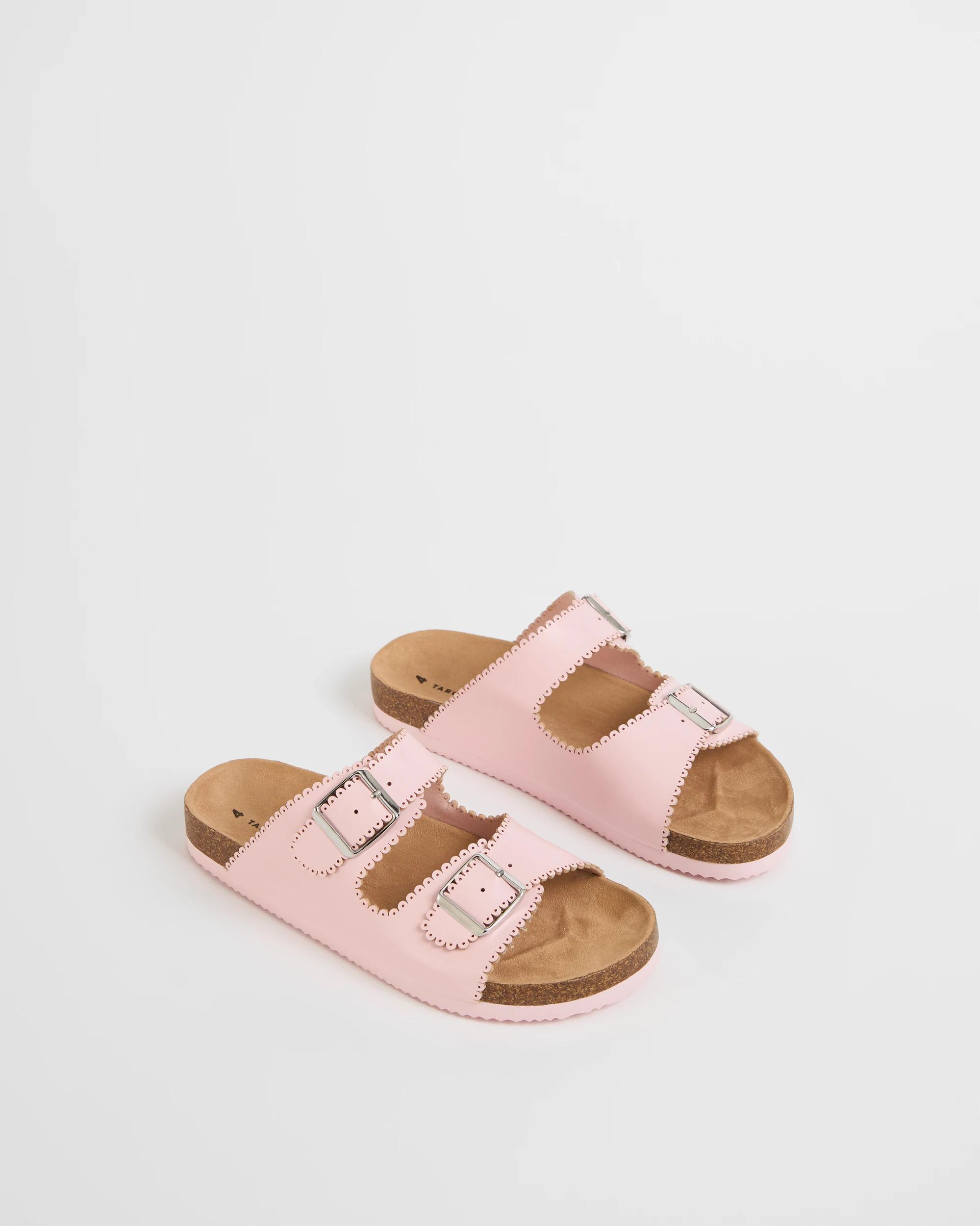 2 Target Youth Scallop Moulded Cork Sandals PINK, 2 of 3
