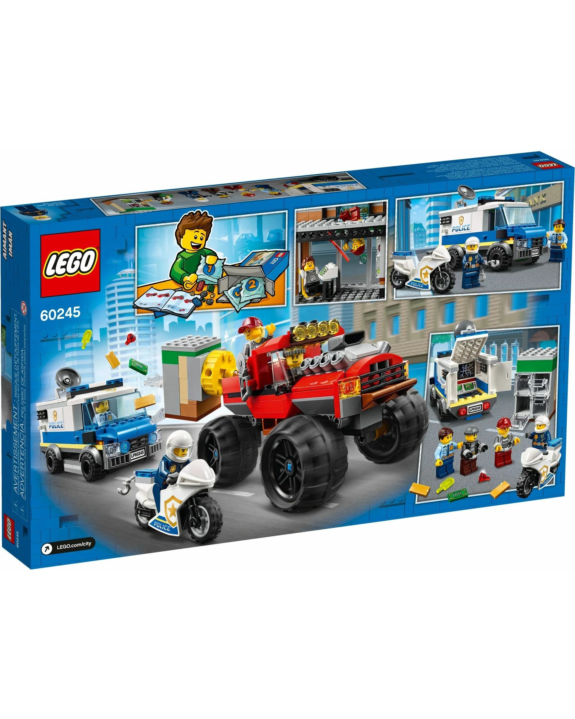 4 LEGO 60245 Police Monster Truck Heist: Bank Robbery!, 4 of 4