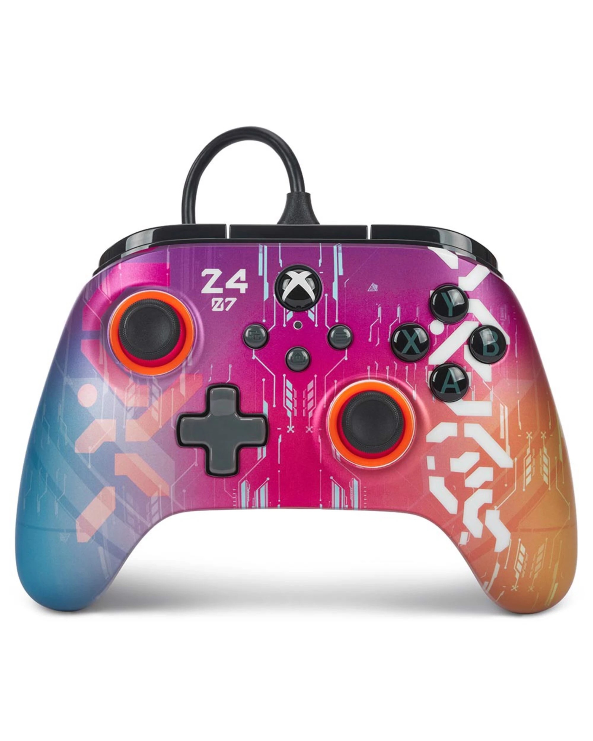 1 PowerA Wired Controller for Xbox Series X|S - Cyberpunk - Multi, 1 of 5