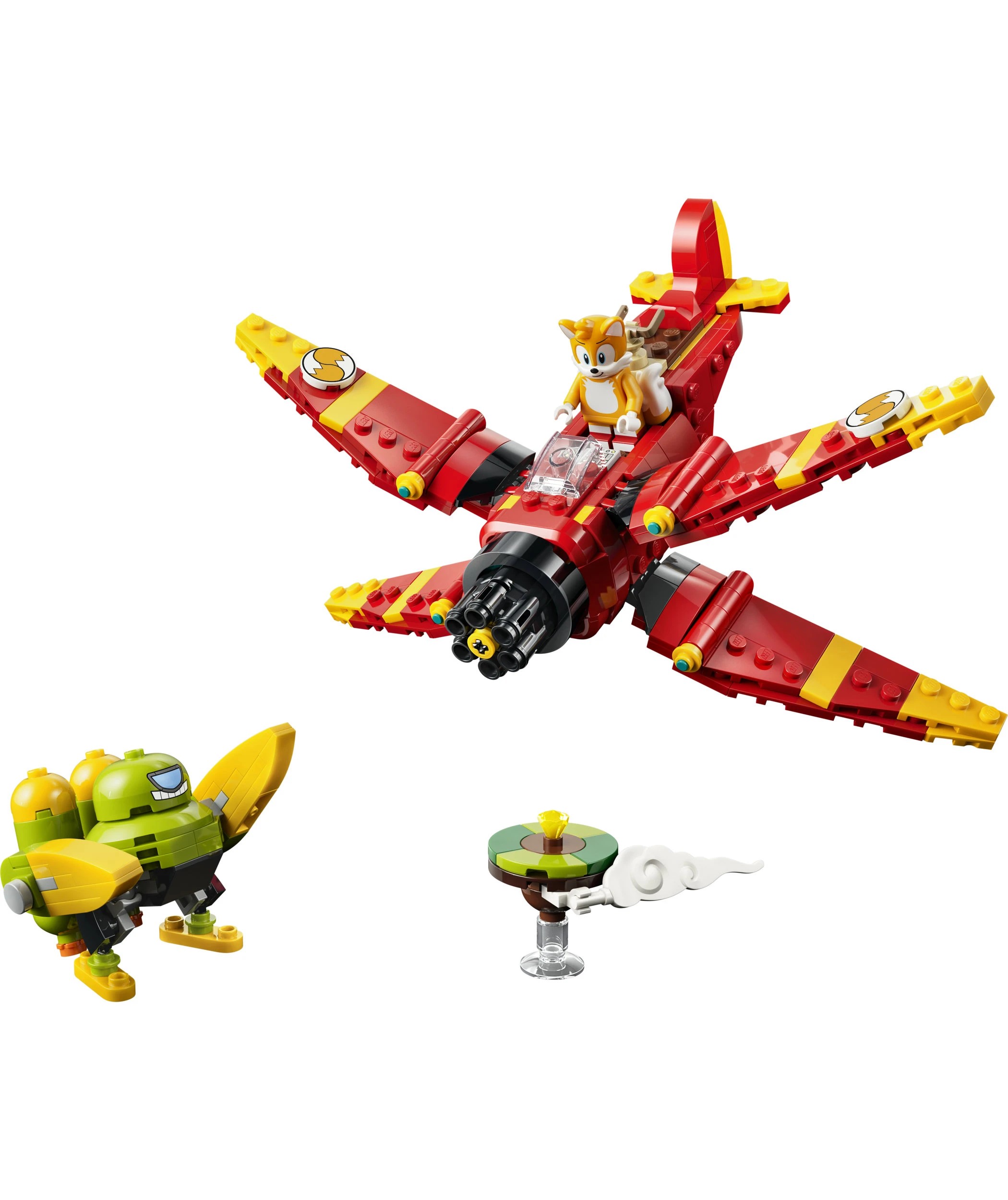 2 LEGO Sonic Tails' Tornado-1 77119, 2 of 10