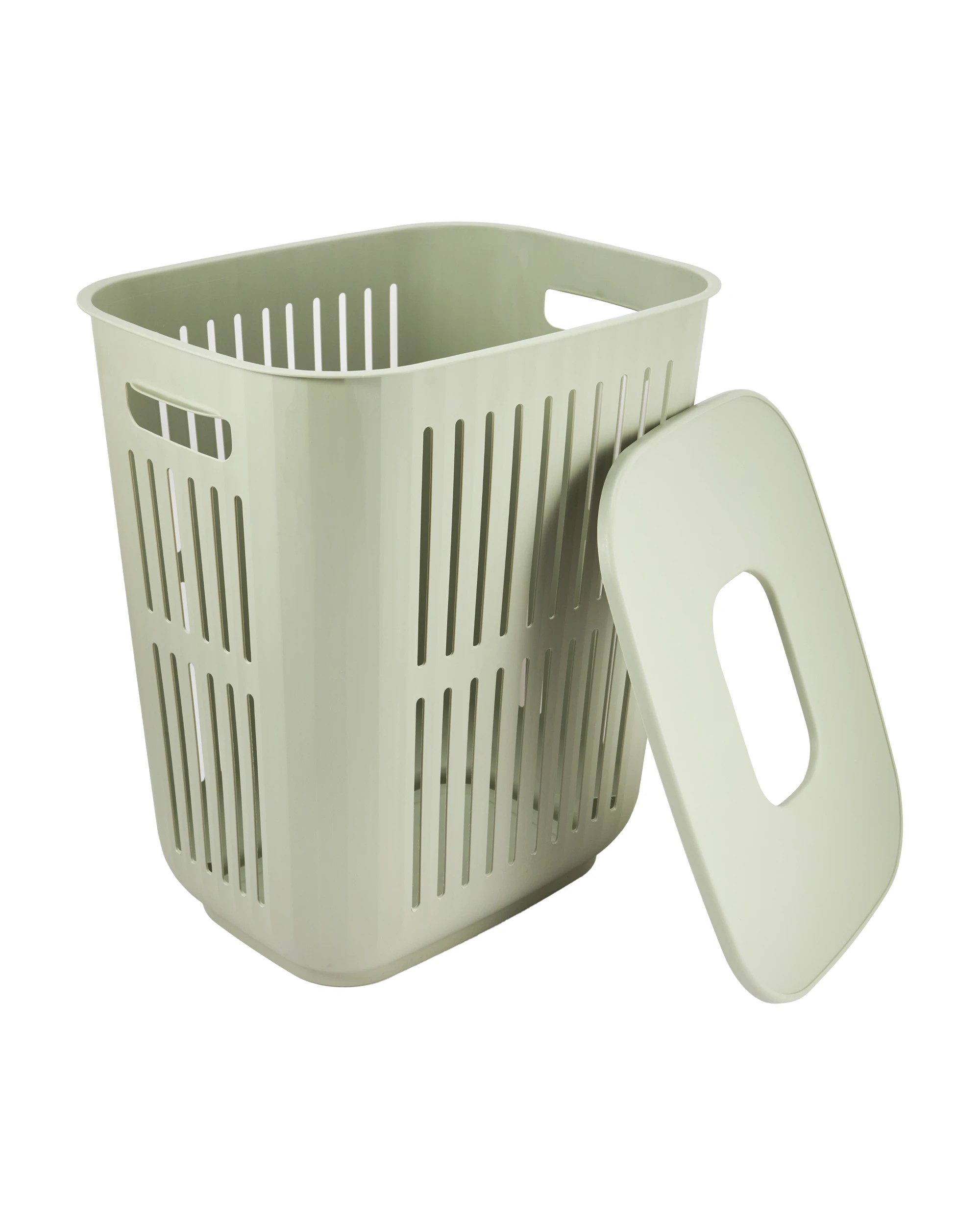 2 80L Nordic Laundry Hamper - Green, 2 of 6