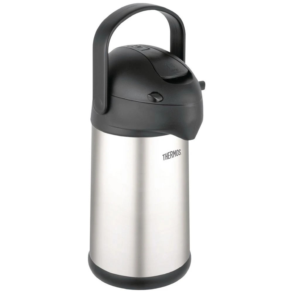 1 Thermos Stainless Steel Pump Pot 2.5L, 1 of 4