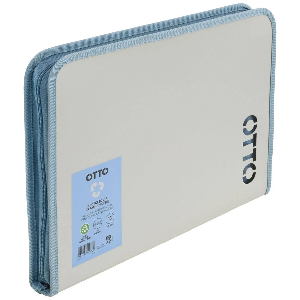 1 Otto Zip Expansion File Grey, 1 of 3