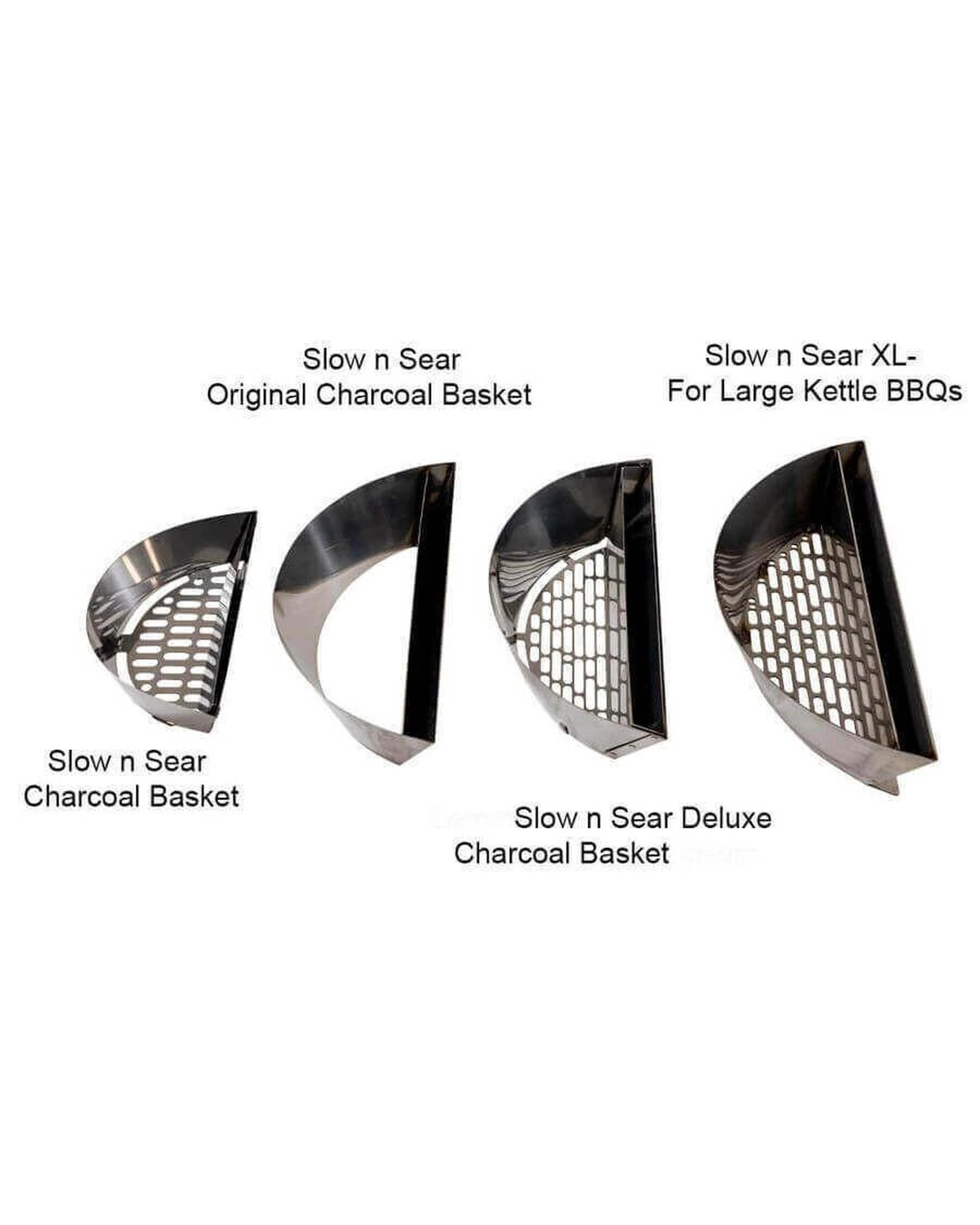 4 SNS Grills Slow n Sear XL Charcoal Basket - For Large Kettle BBQs, 4 of 10