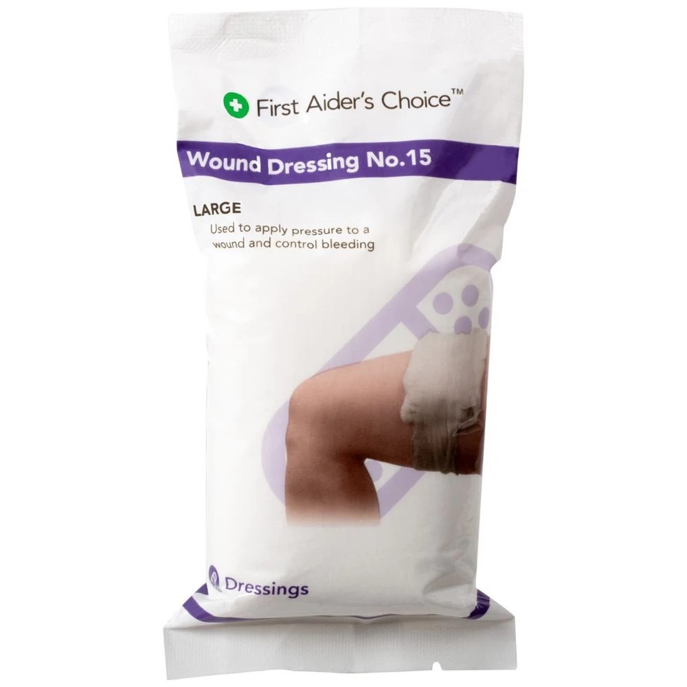 1 First Aiders Choice Wound Dressing Large, 1 of 4