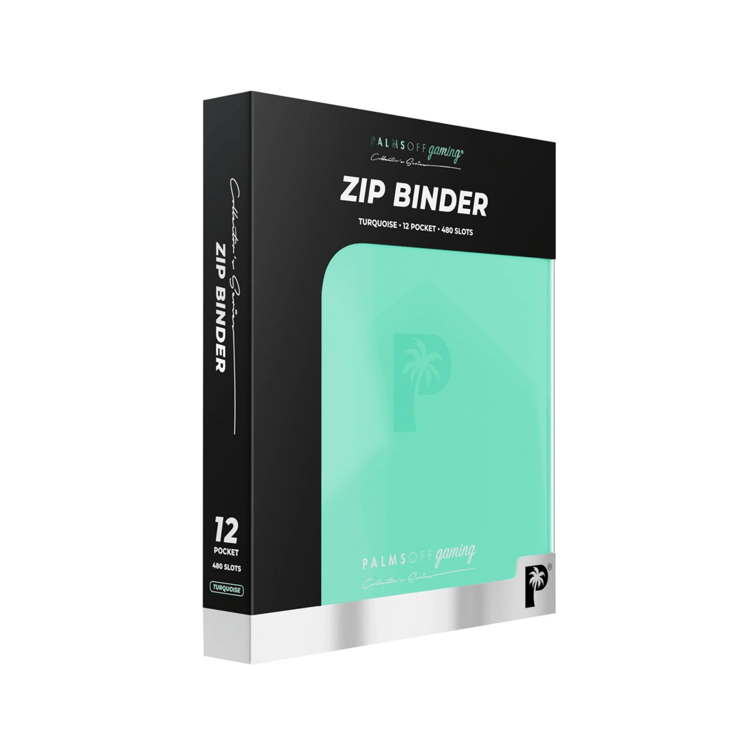 8 Palms Off Gaming Collector's Series 12 Pocket Zip Binder - Turquoise - Multi, 8 of 8