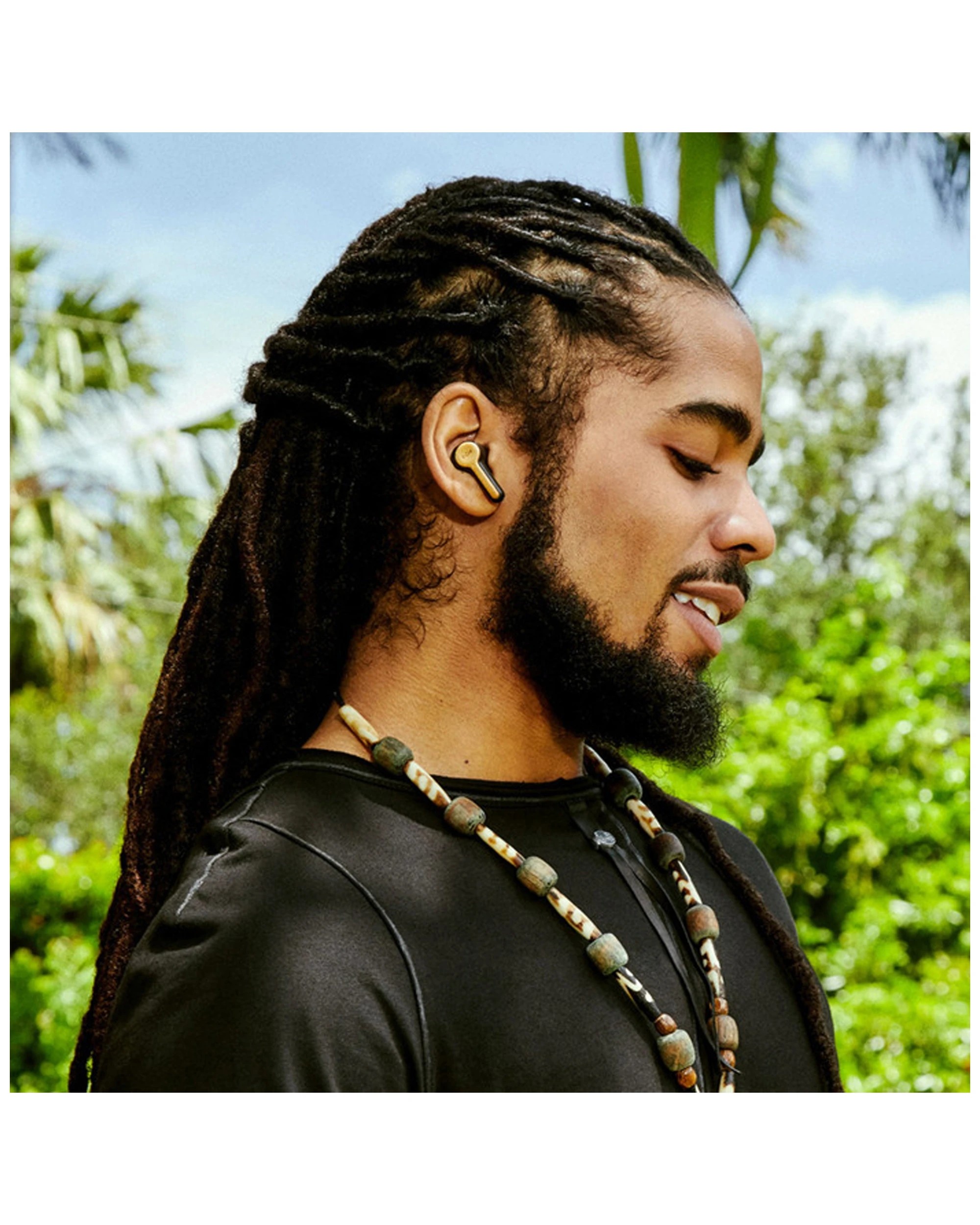 8 House Of Marley Rebel True Wireless Earbuds Wireless Charging Long Battery
 - black, 8 of 9