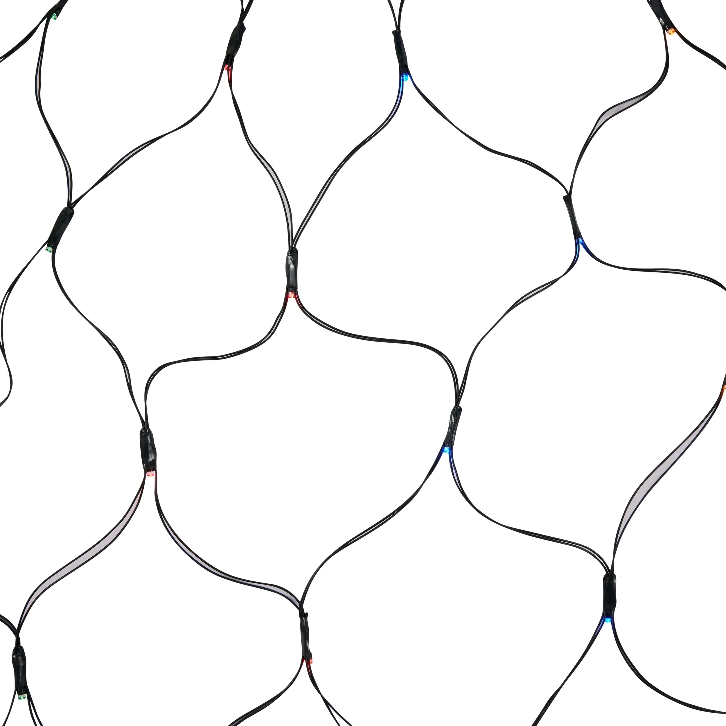 2 Solar Powered 150 LED Multi-Coloured Net Light, 2 of 8