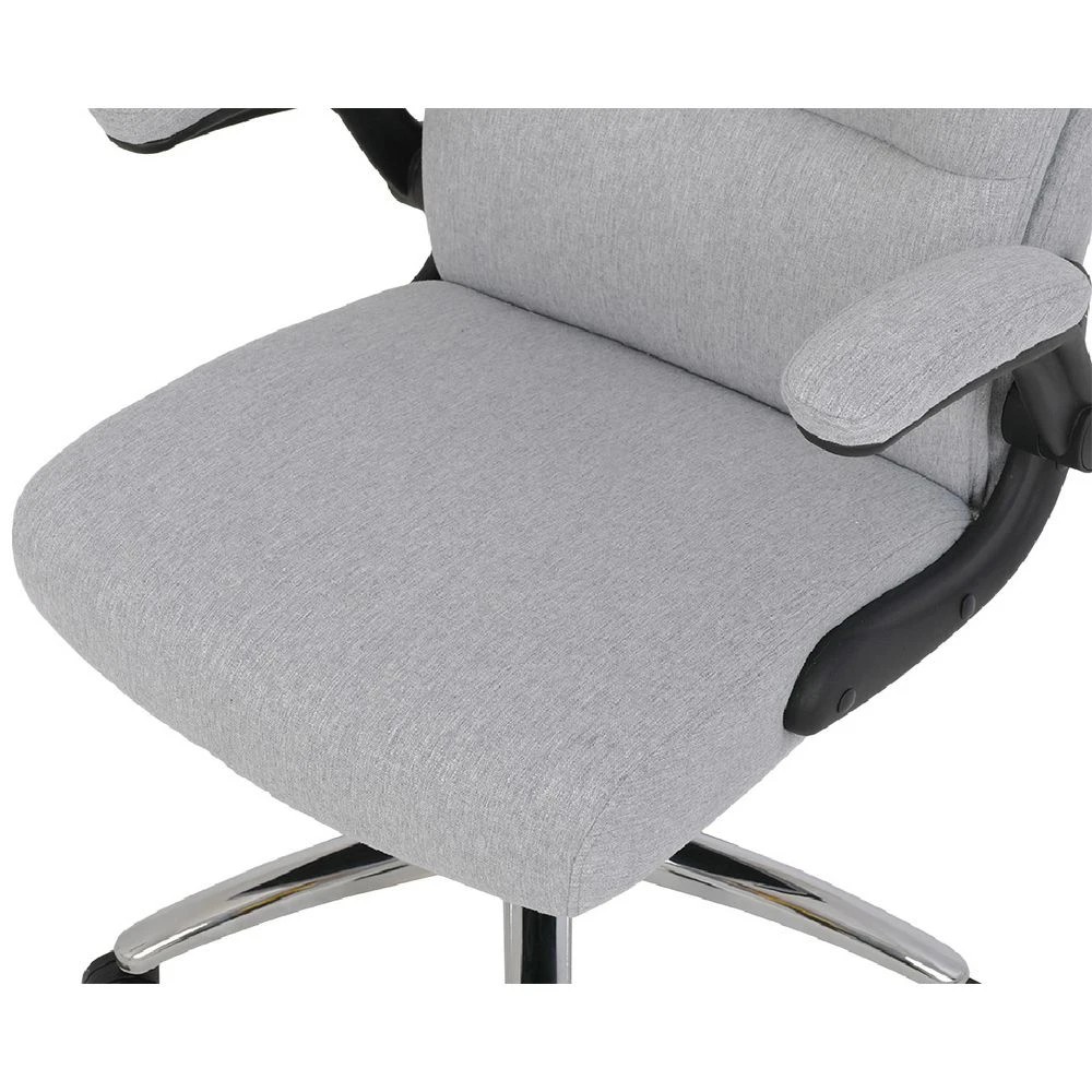 8 J.Burrows Stanton Fabric Chair Grey Ergonomic Chairs and Desk Chairs, 8 of 10