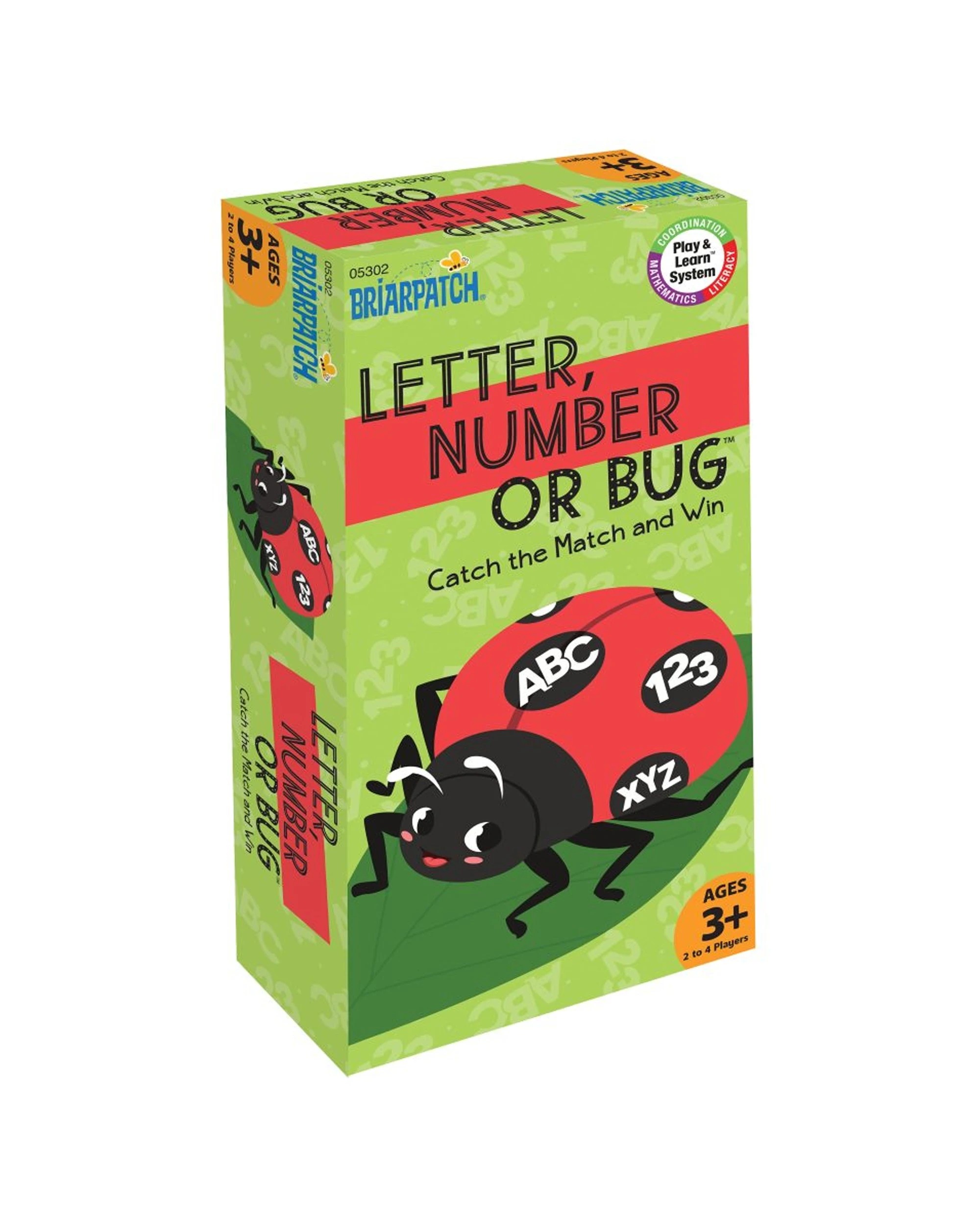1 Briarpatch Letter Number Or Bug Kids Educational Game 2-4 Players 3y+ - Multi, 1 of 2