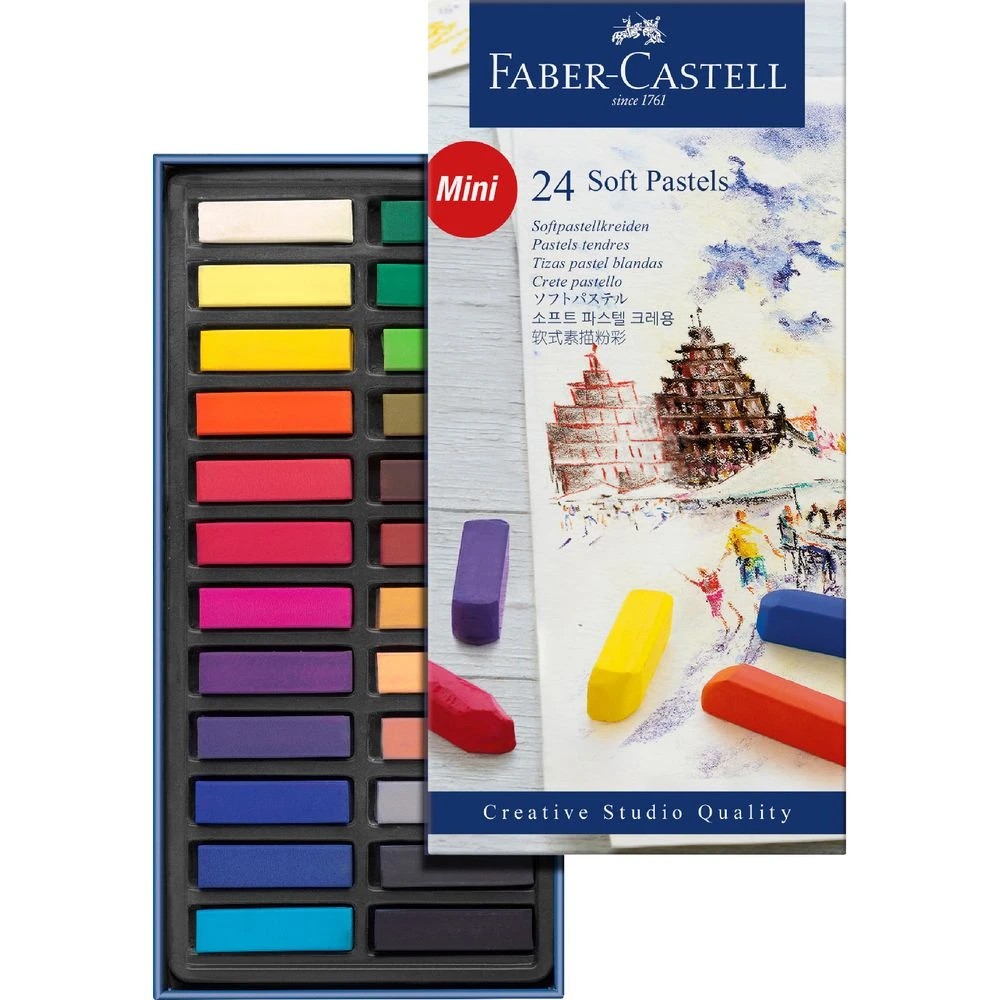 2 Faber-Castell Soft Pastels Mini 24 Pack, 2 of 2
