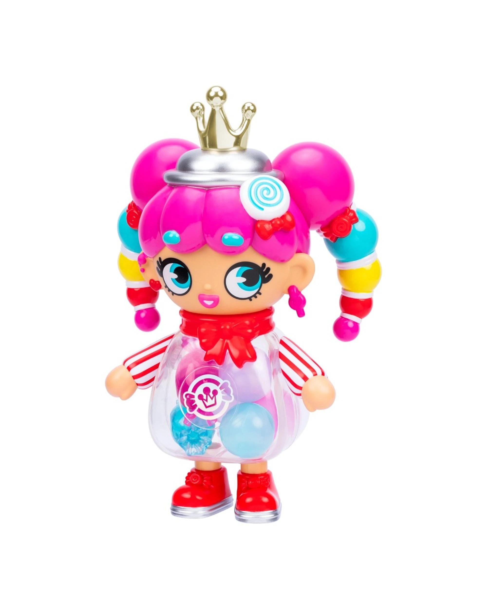 4 XOX Kweenie Quirky Kweens Series Deluxe Kween of Suga Figurine, 4 of 9
