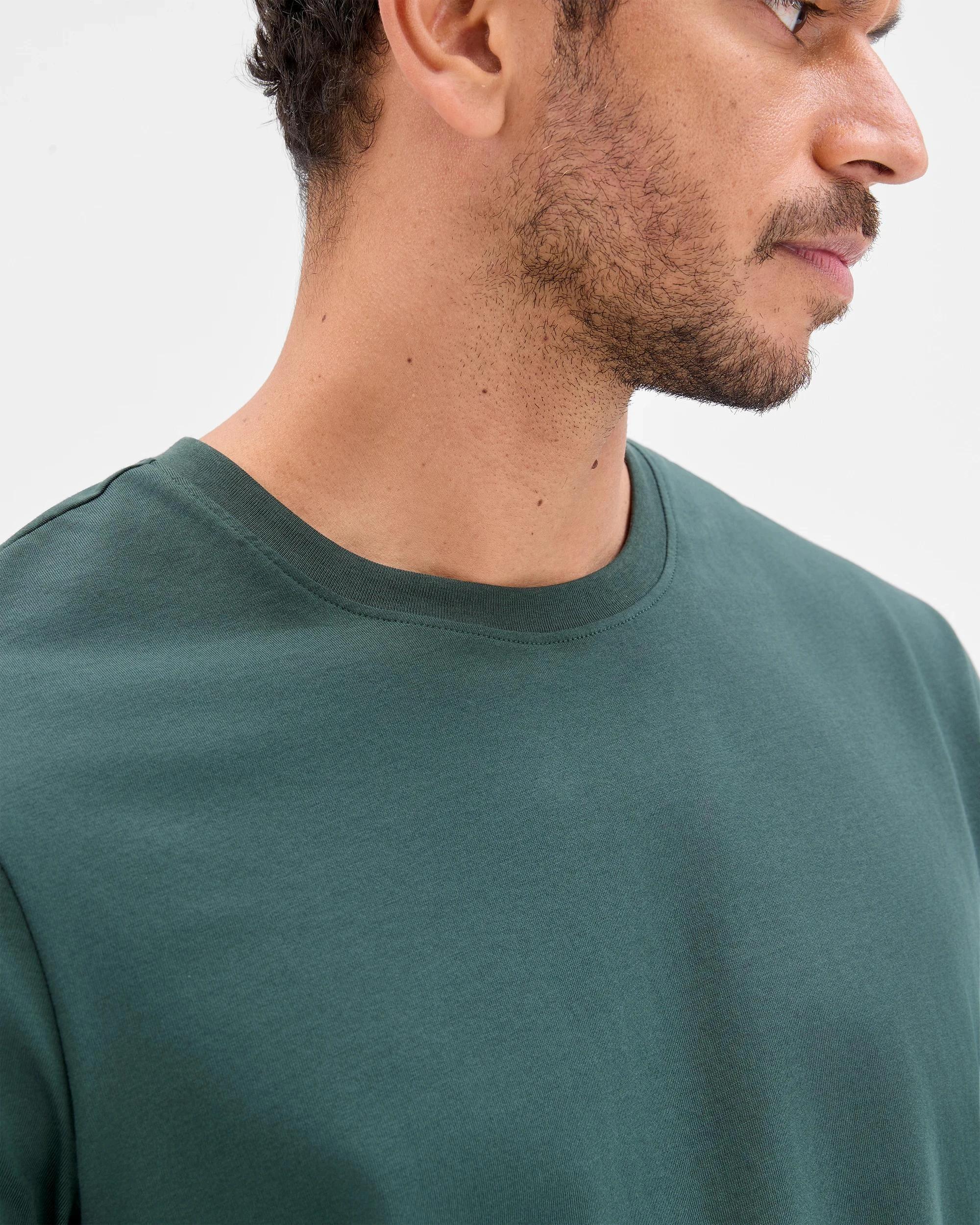 5 Target Australian Cotton T-Shirt DARK GREEN, 5 of 5