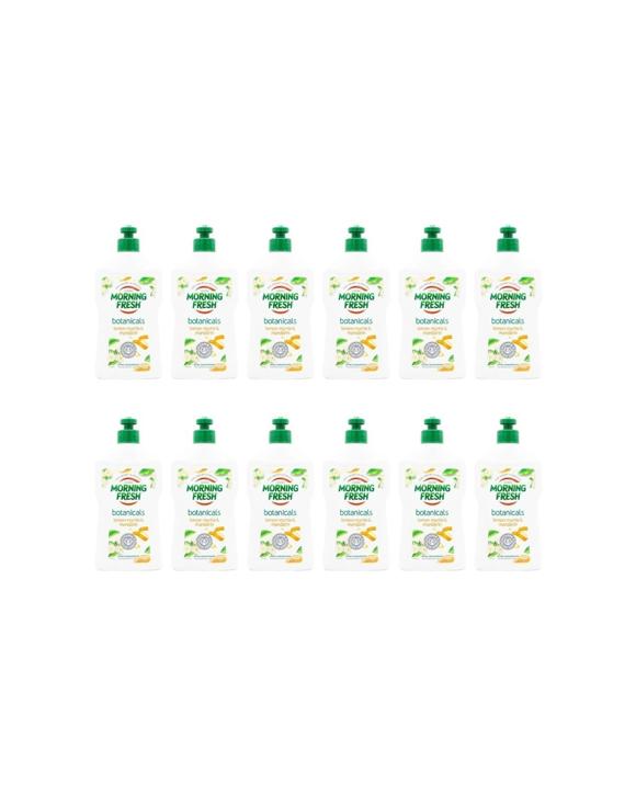 Morning Fresh 12PK Dishwashing Liquid Botanicals Lemon Myrtle & Mandarin 350ml - Multi