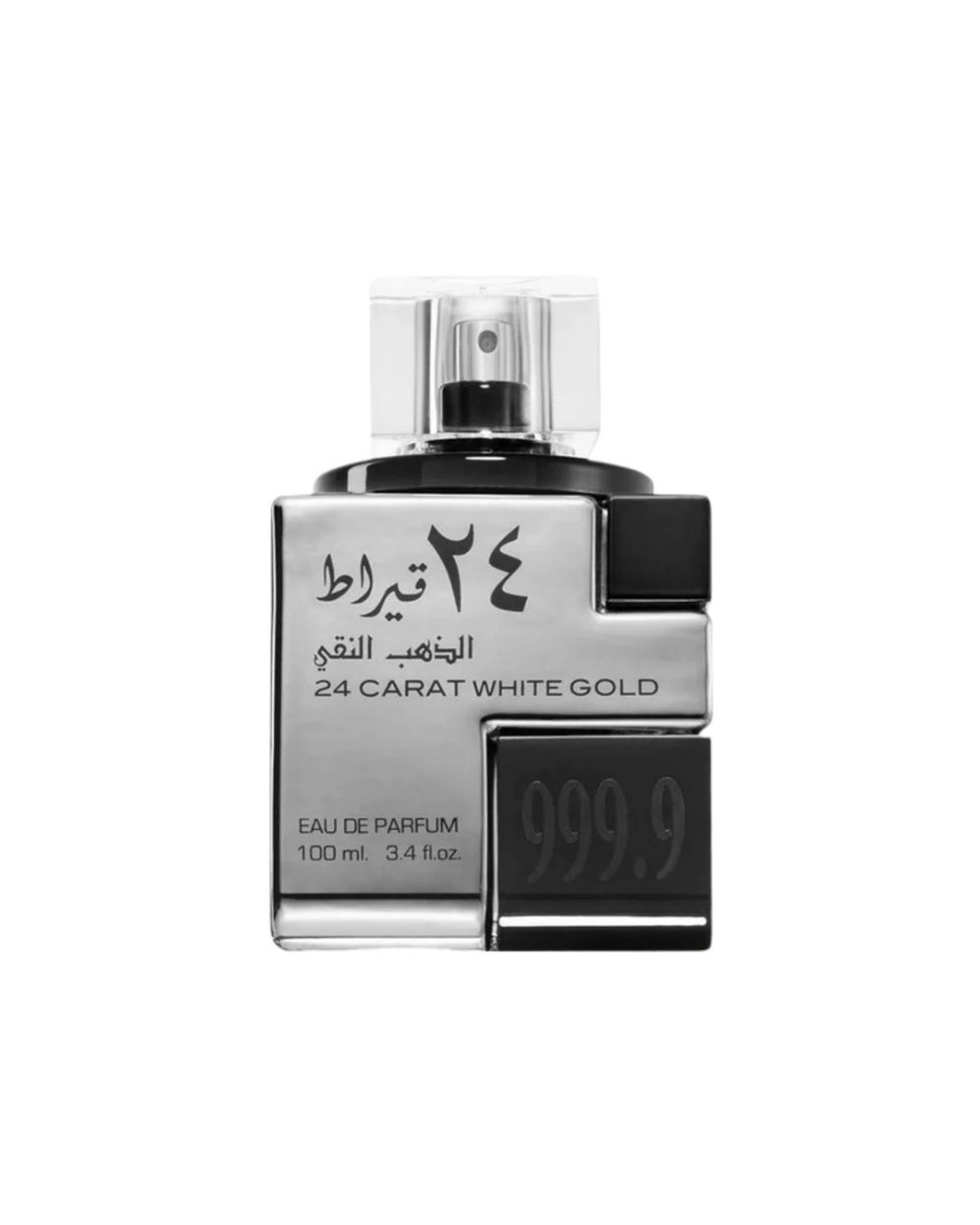 1 Lattafa 24 Carat White Gold 100ml Eau De Parfum, 1 of 1