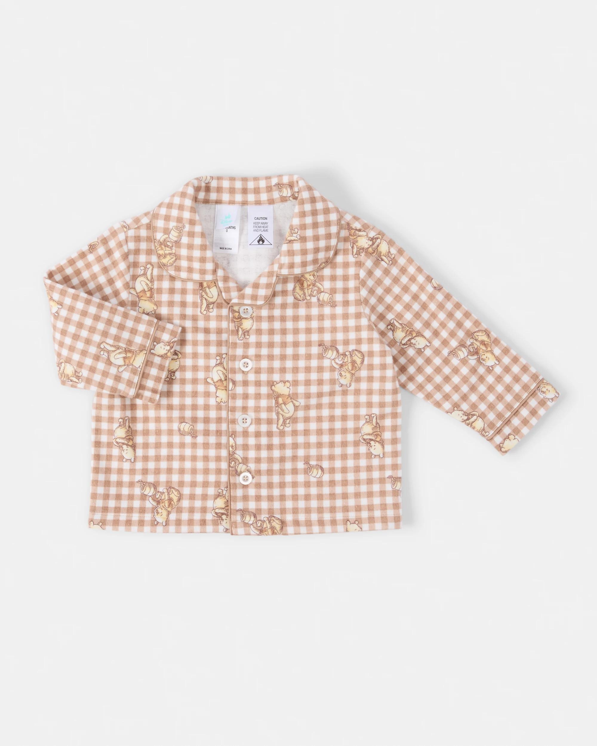 3 Winnie The Pooh License Flannelette Pyjama Set Winnie, 3 of 7