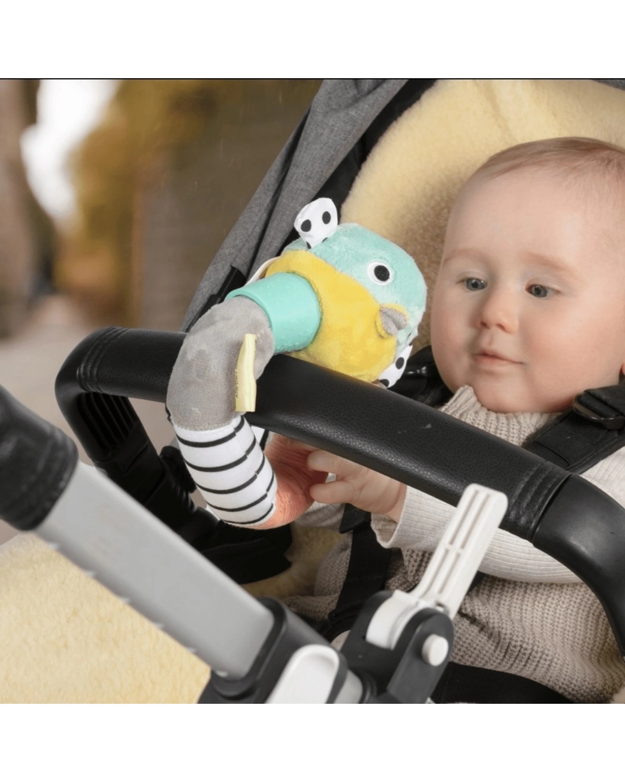 8 Dingle Dangle Baby 3-In-1 Nappy Changing Helper Headband Set Babies Care Essentials - Multi, 8 of 8