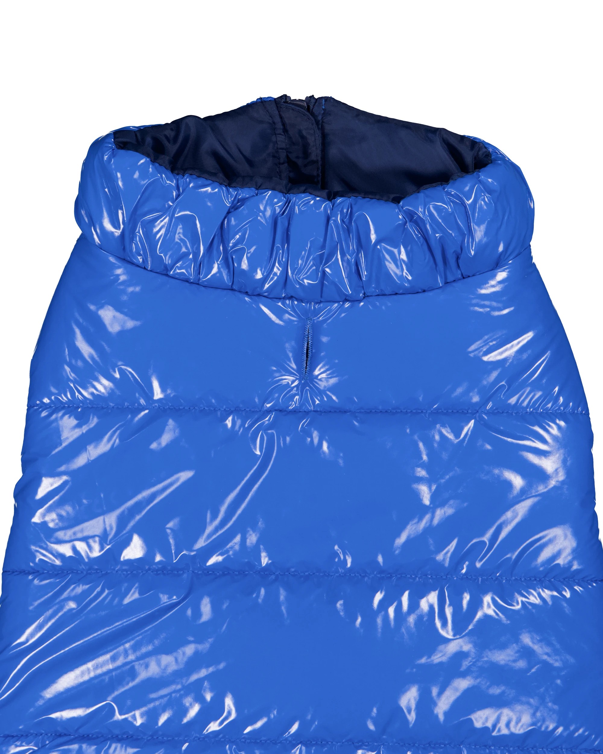 9 Pet Shine Puffer - Extra Large, Blue and Navy, 9 of 10
