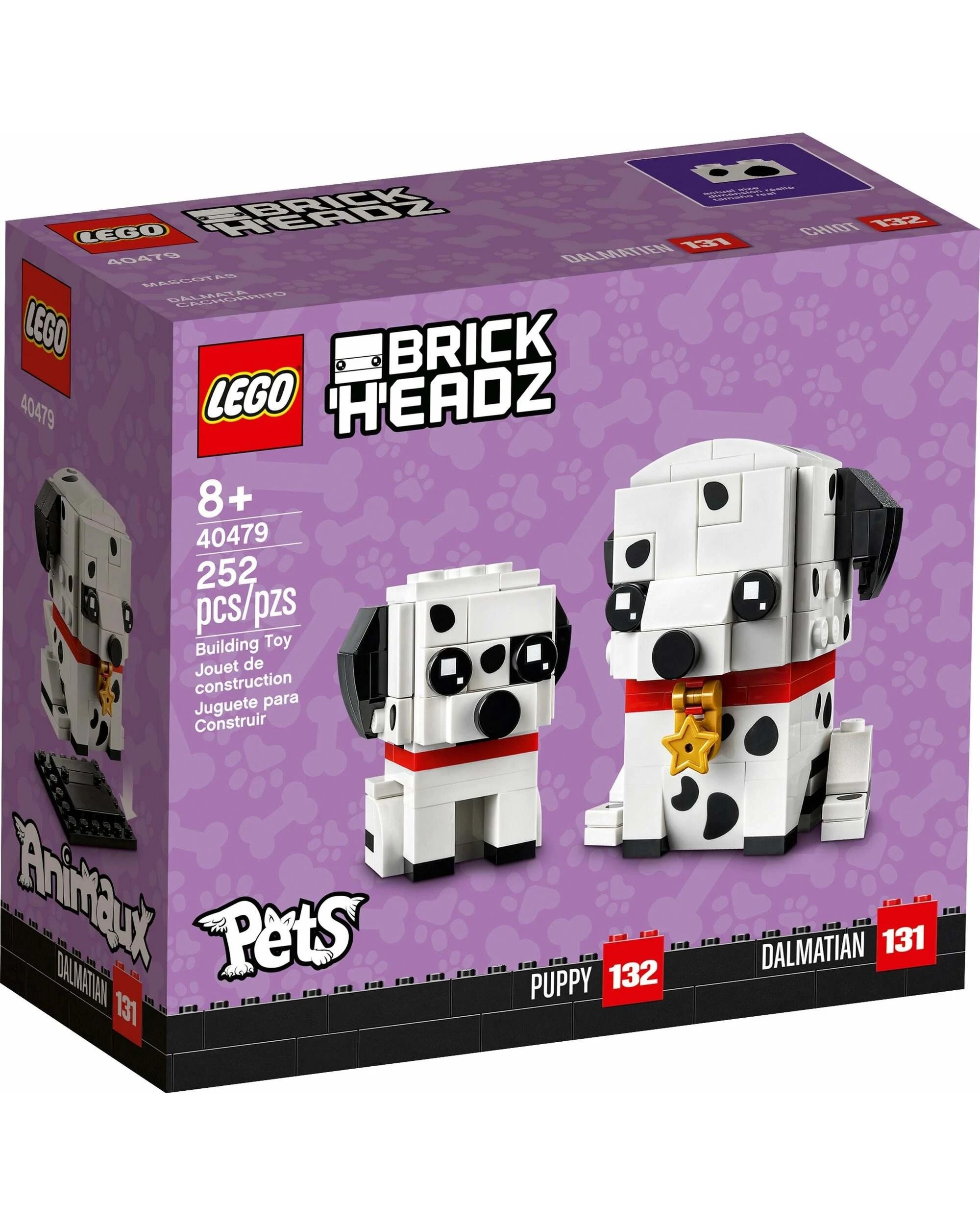 1 LEGO 40479 Dalmatian Dog & Puppy BrickHeadz Set, 1 of 5