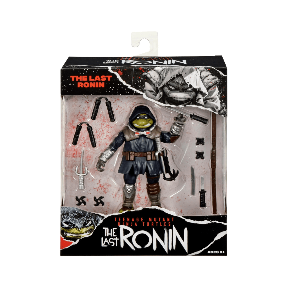 7 Playmates Toys Limited Teenage Mutant Ninja Turtles The Last Ronin Michelangelo 4.5 inch Action Figure, 7 of 8