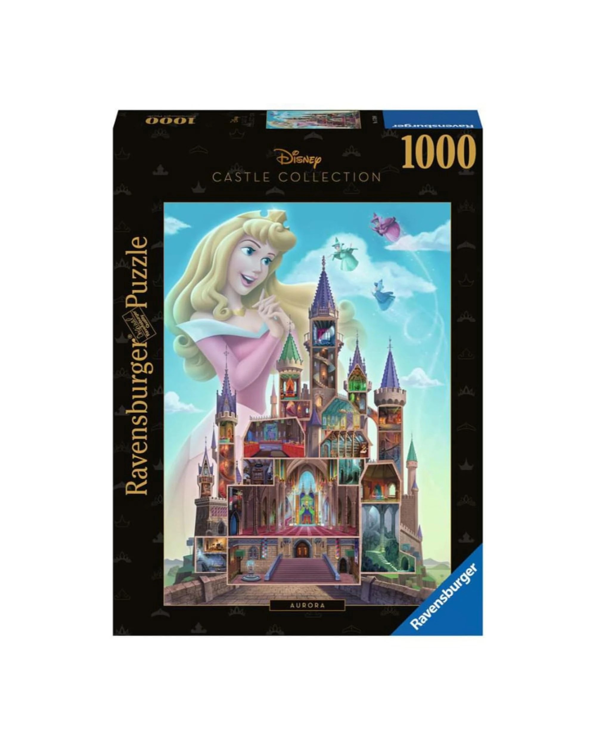 1 Ravensburger Disney Castles Aurora 1000 Piece Puzzle, 1 of 3