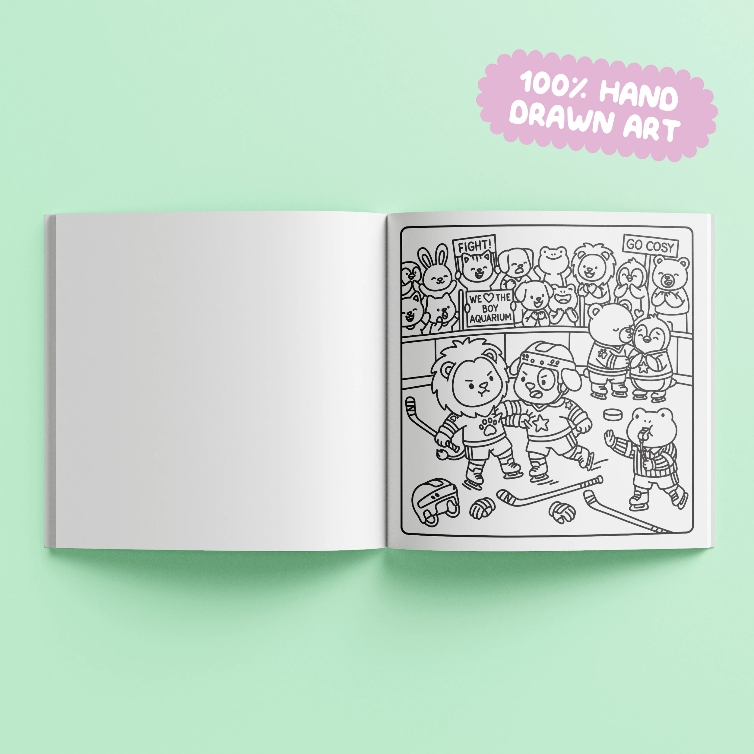 3 Cosy Colouring Sports Day - Book, 3 of 5