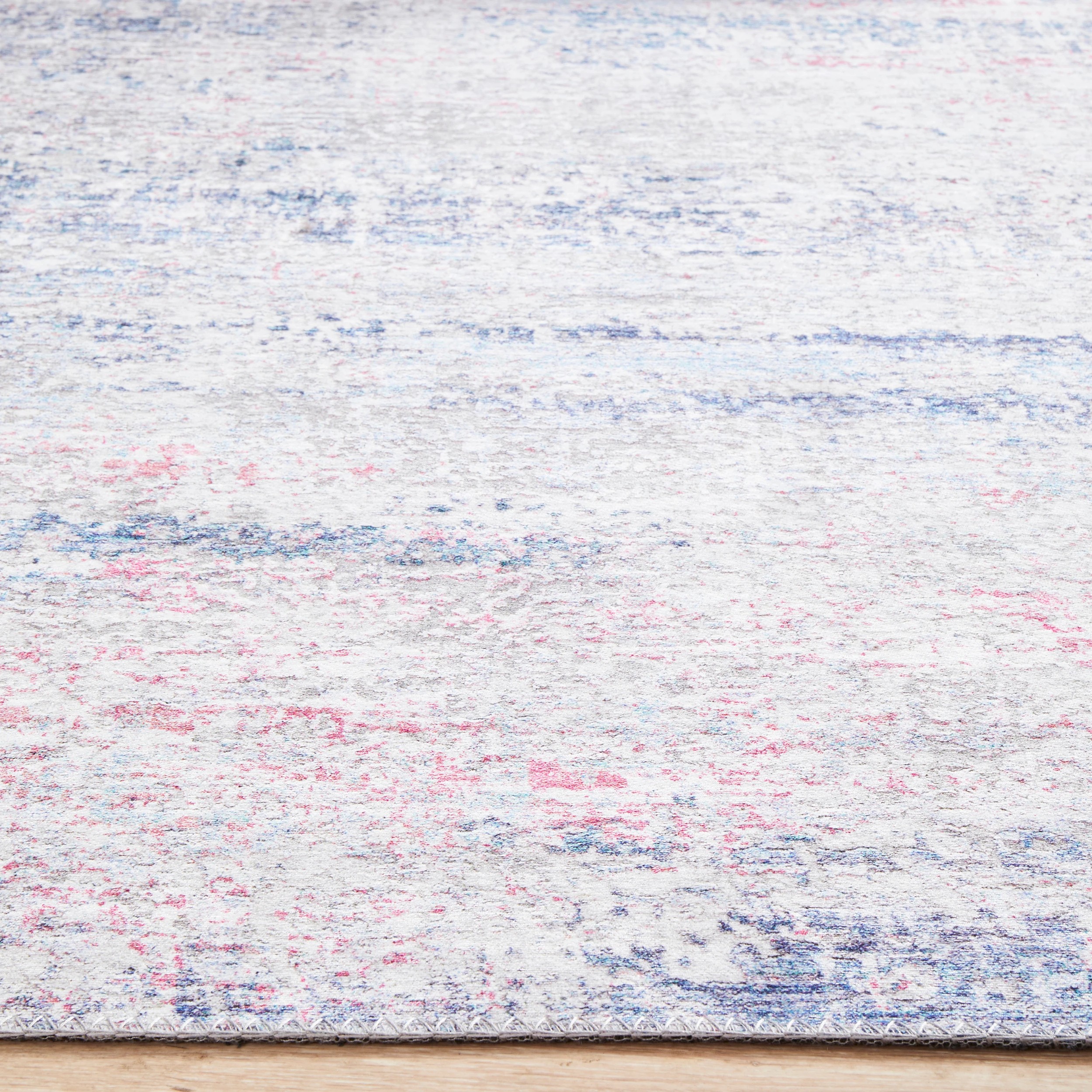 8 Common Ground Rugs Bazaar 144 280x190cm - Large Floor Rug - Blue, 8 of 8