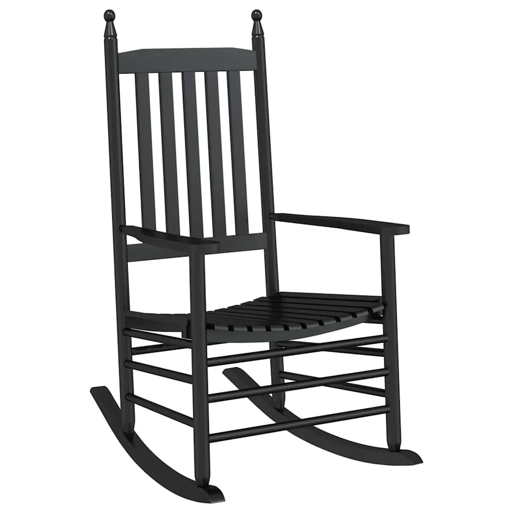 1 vidaXL rocking chair Ergonomic - Black, 1 of 7