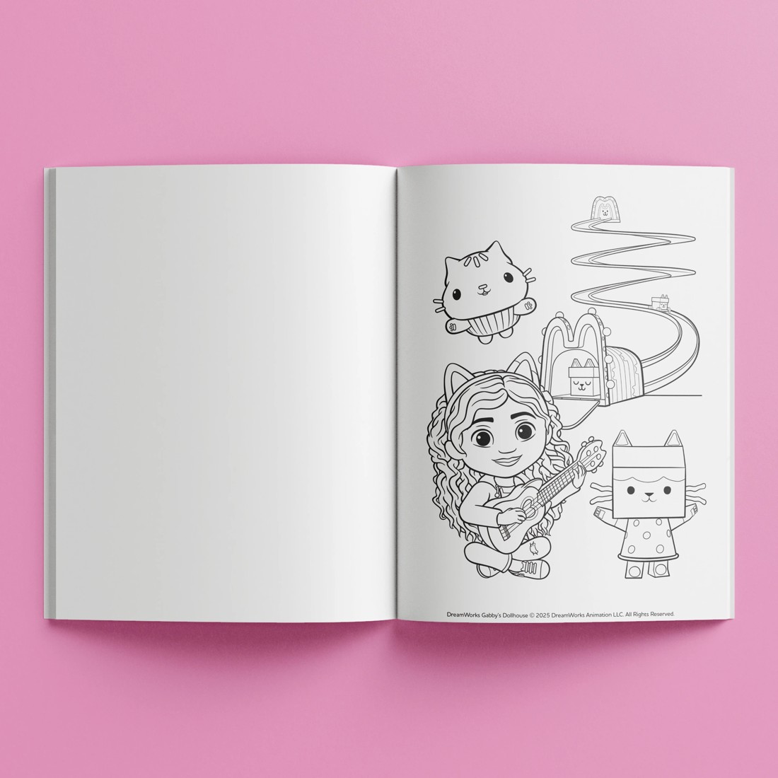 5 Kaleidoscope Gabby's Dollhouse Colouring Carry Case - Book, 5 of 7