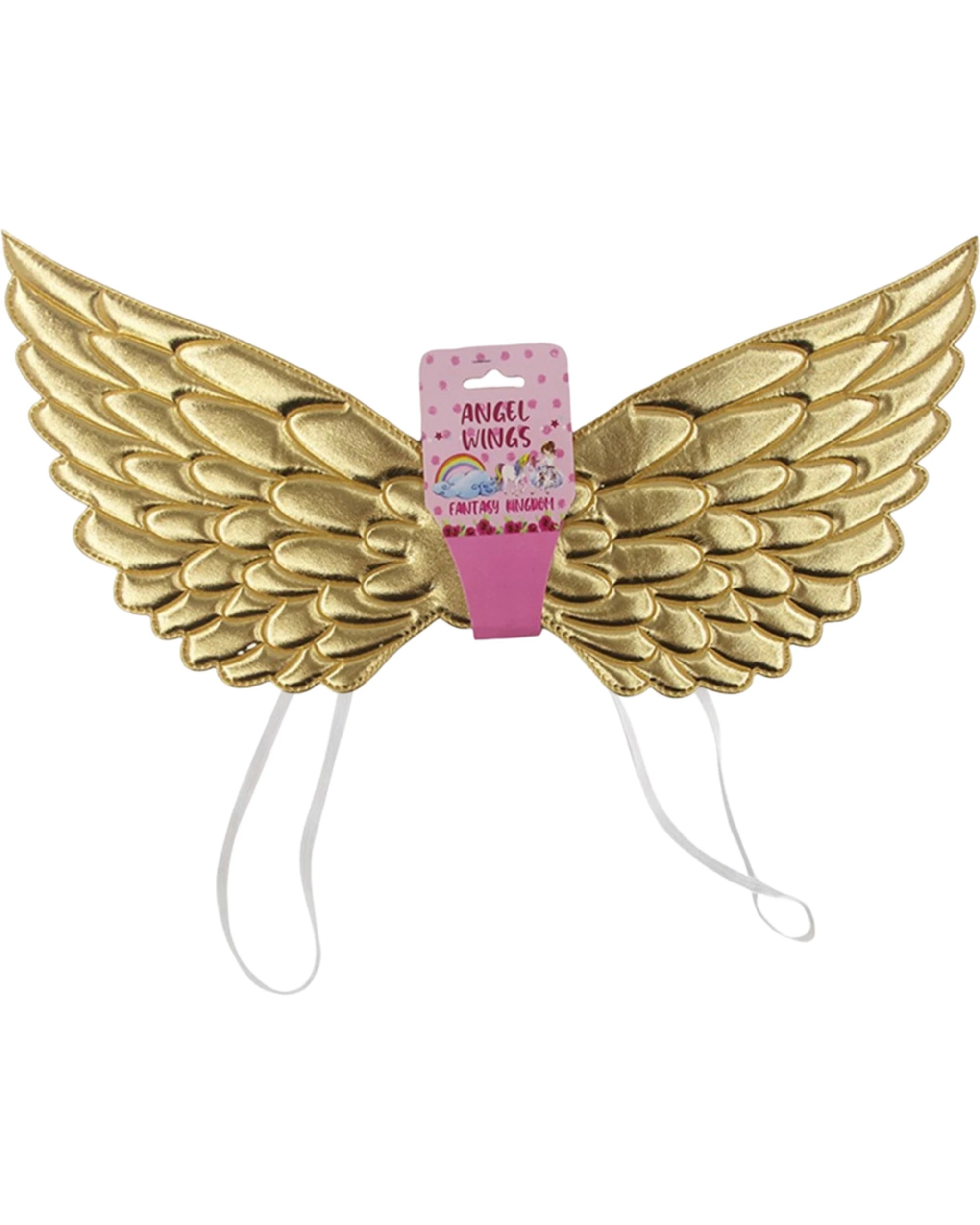 2 Oceana Child's Angel Wings - One Size - Gold, 2 of 2