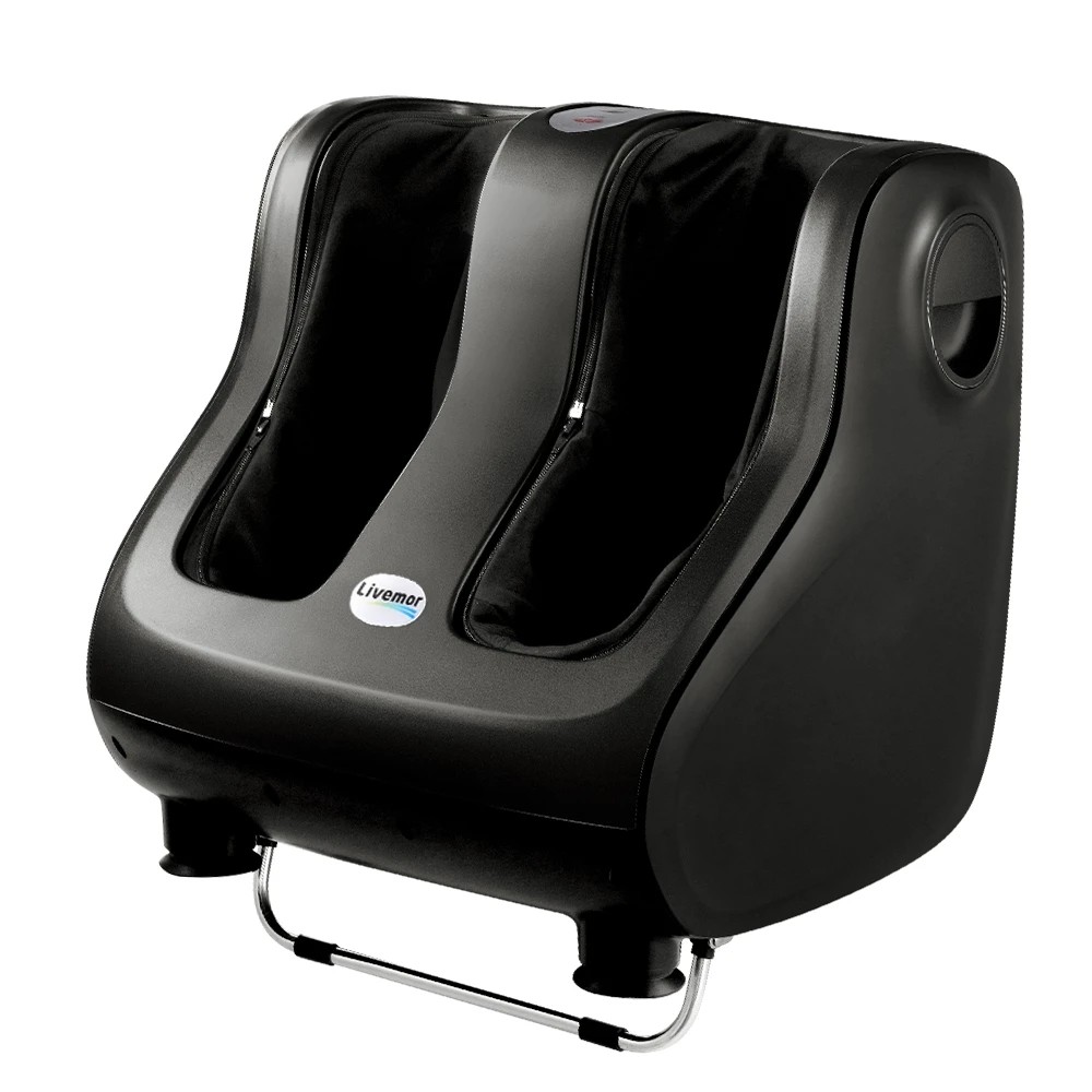 1 Livemor Foot Massager Shiatsu Massagers Electric Roller Calf Leg Kneading - Black, 1 of 6