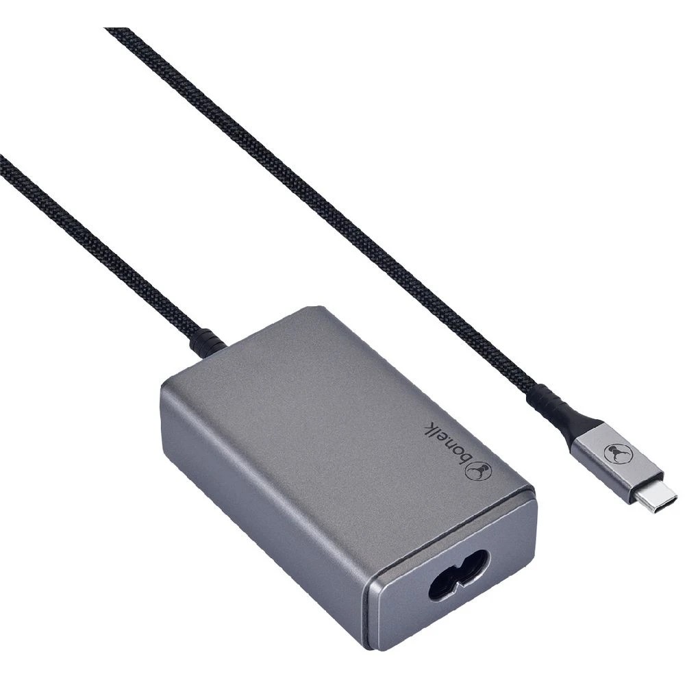 1 Bonelk Laptop Charger USB-C 65w Space Grey, 1 of 5