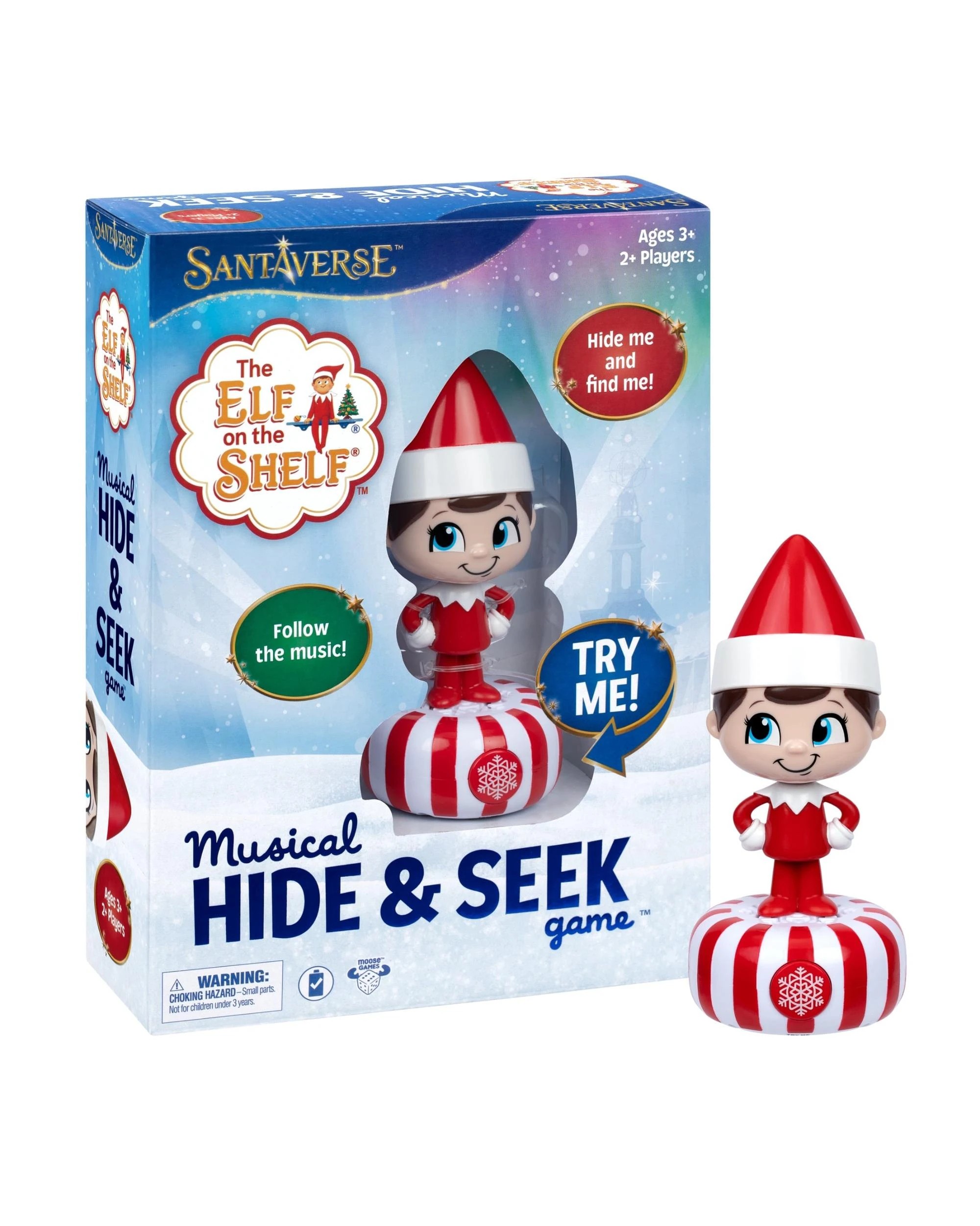1 Elf on the Shelf Musical Hide and Seek Game, 1 of 7