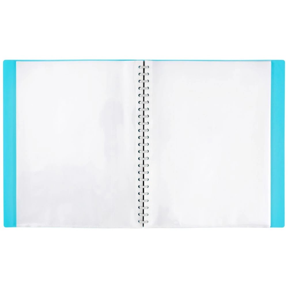 3 ColourHide Refillable Display Book 40 Pocket Sky Blue, 3 of 4