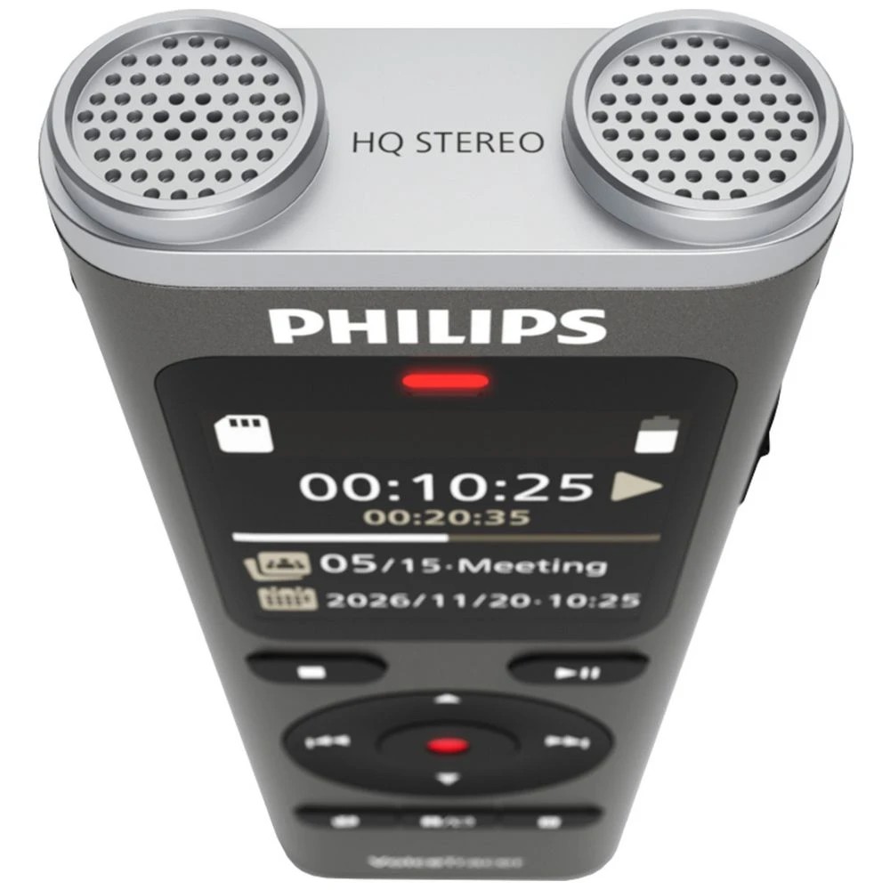 5 Philips VoiceTracer DVT2075 Digital Voice Recorder 8GB, 5 of 8