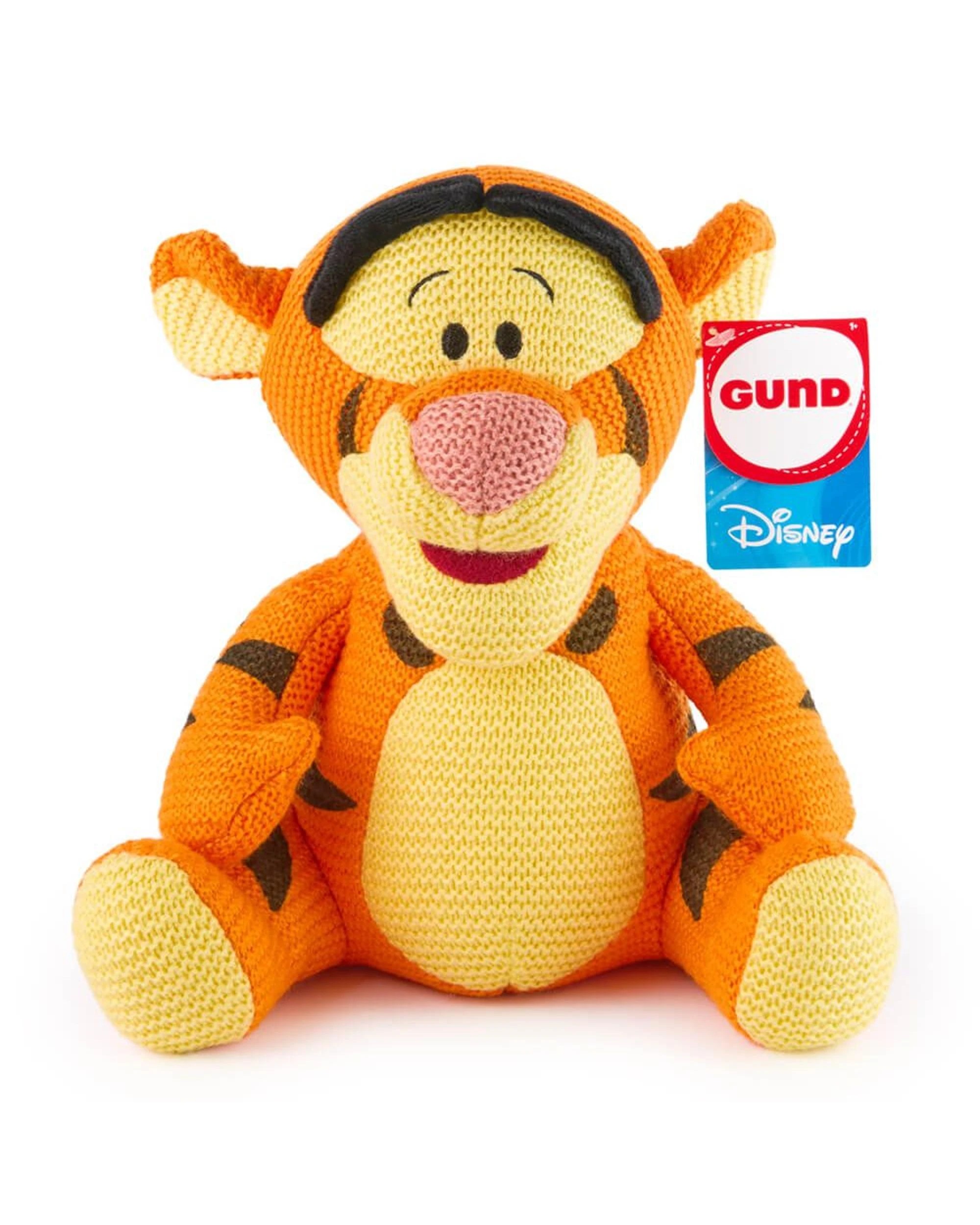 1 Disney Gund Knit Tigger 27cm Plush, 1 of 5
