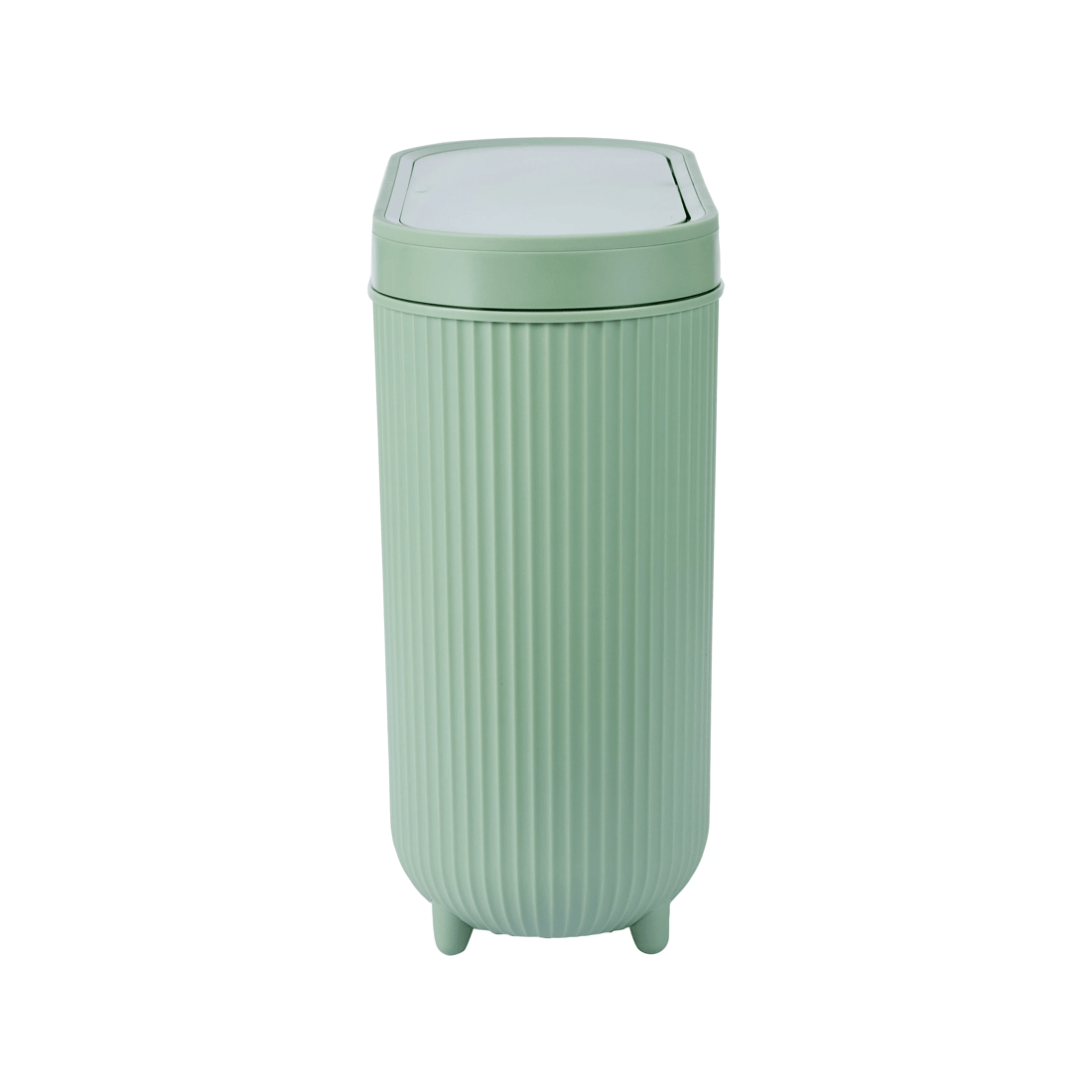 5 8L Push Top Bin - Sage, 5 of 7
