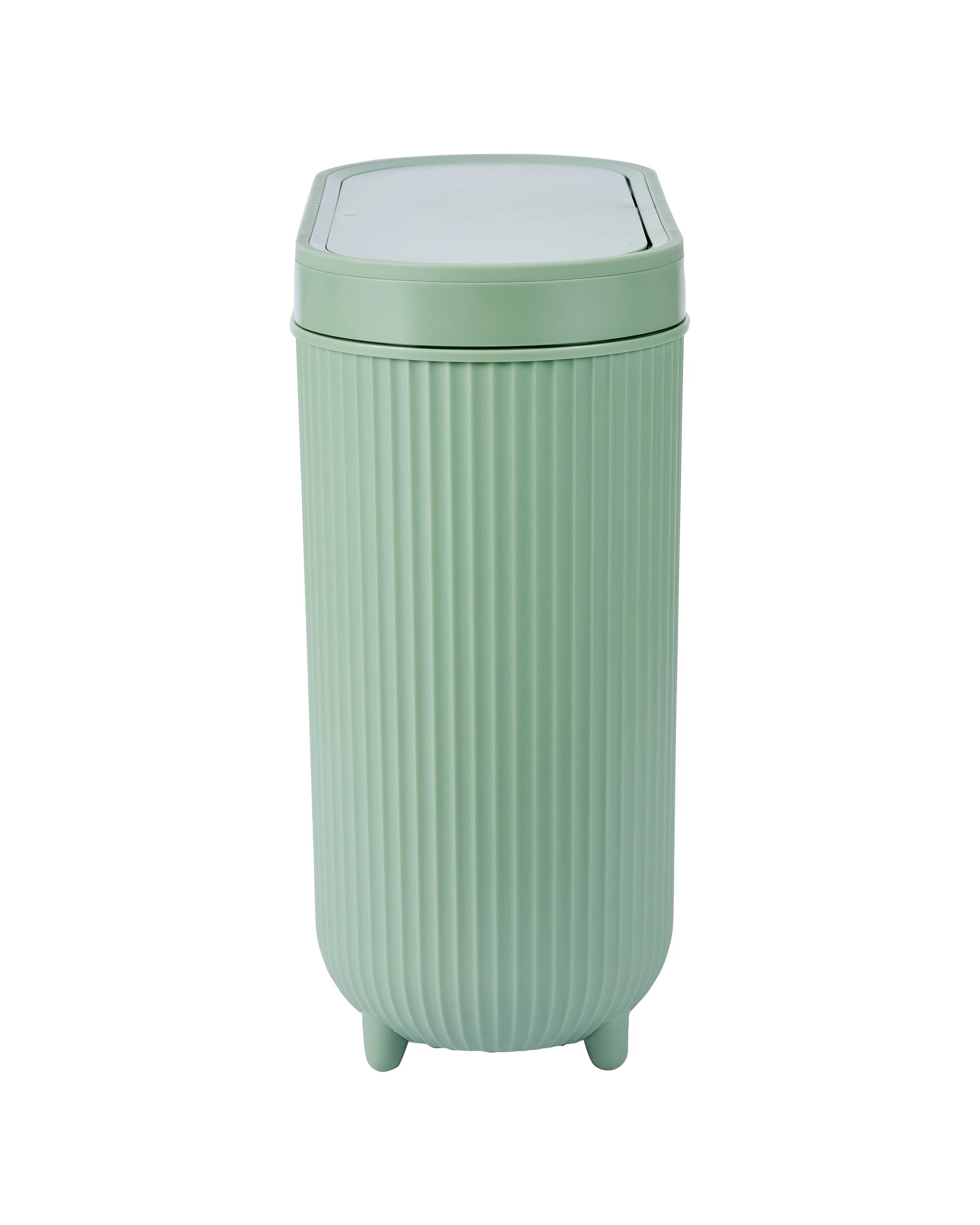 5 8L Push Top Bin - Sage, 5 of 7