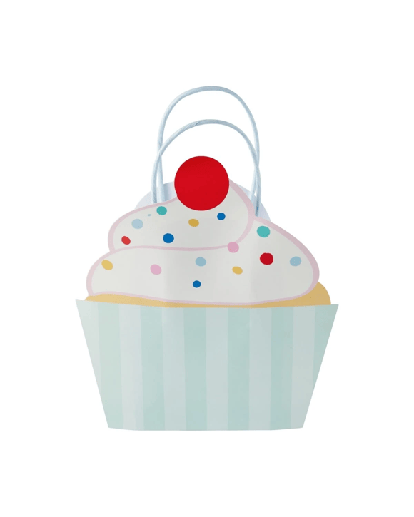8 Piece Cupcake Shaped Loot Bags