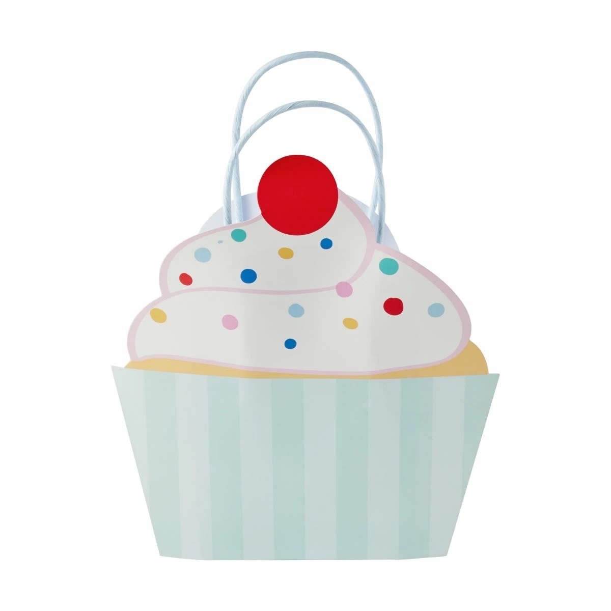 1 8 Piece Cupcake Shaped Loot Bags, 1 of 7