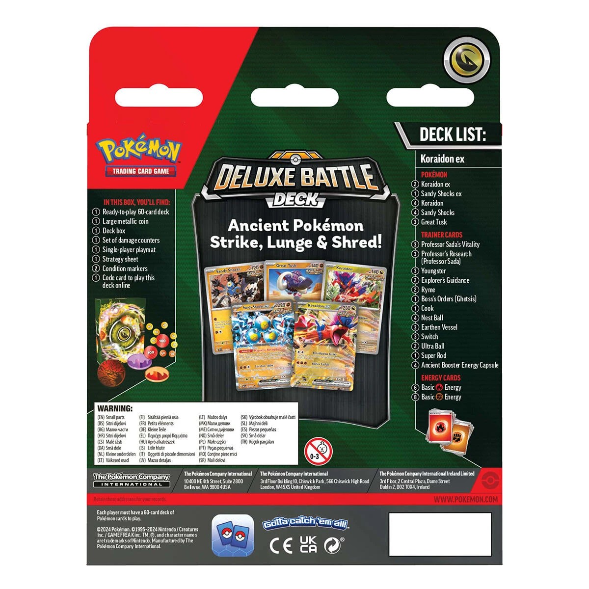 8 Pokemon Trading Card Game: Deluxe Battle Deck - Assorted, 8 of 10