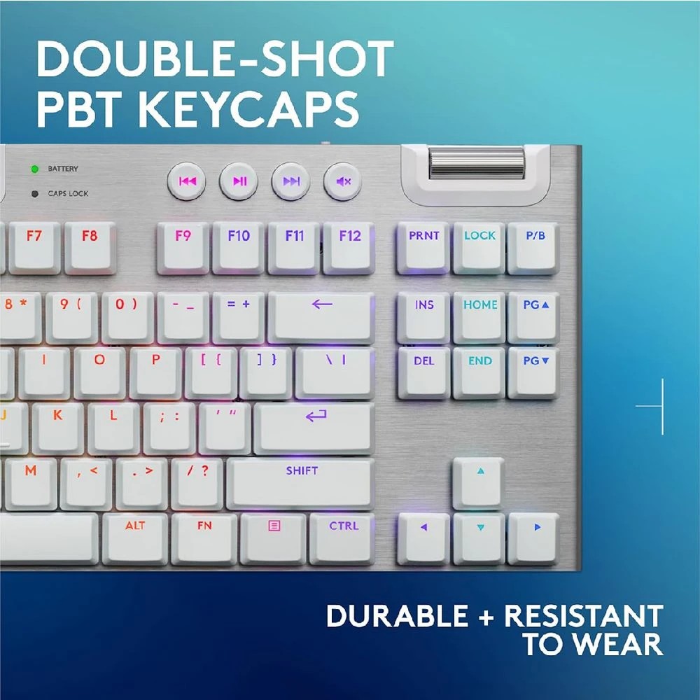 7 Logitech G G915 X TKL Wireless Gaming Keyboard White, 7 of 8