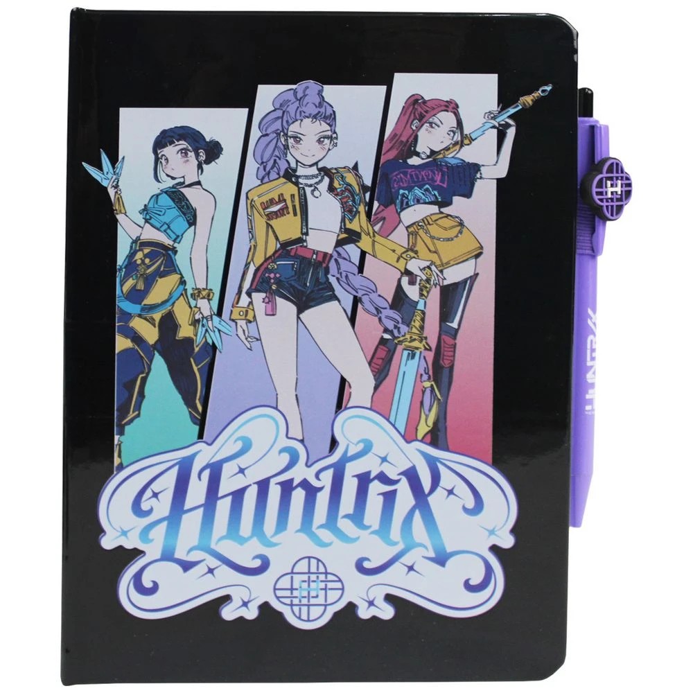 1 KPop Demon Hunters A5 Notebook Pen Set, 1 of 2