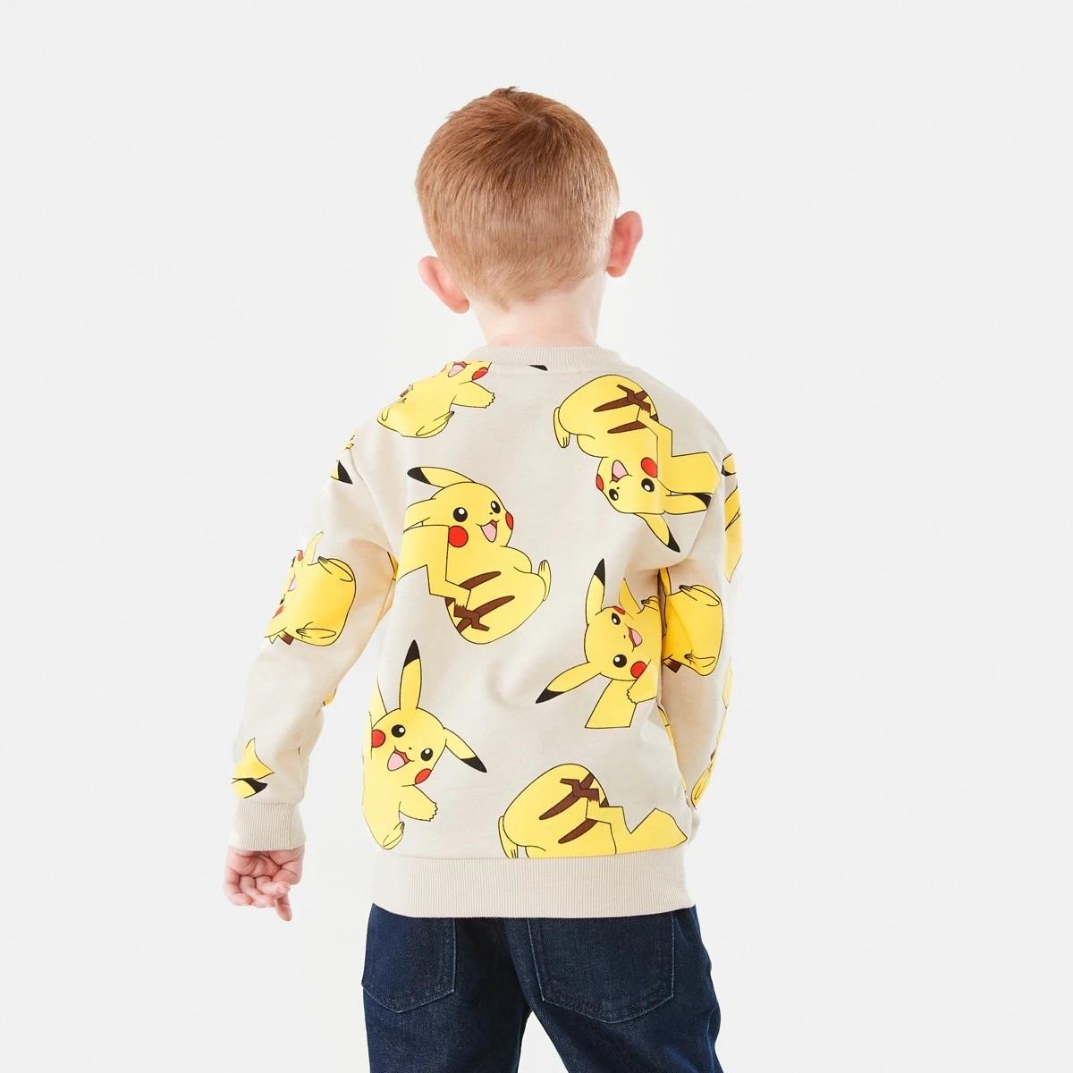 2 Pokemon License Print Crew Neck Sweatshirt Pokemon, 2 of 9
