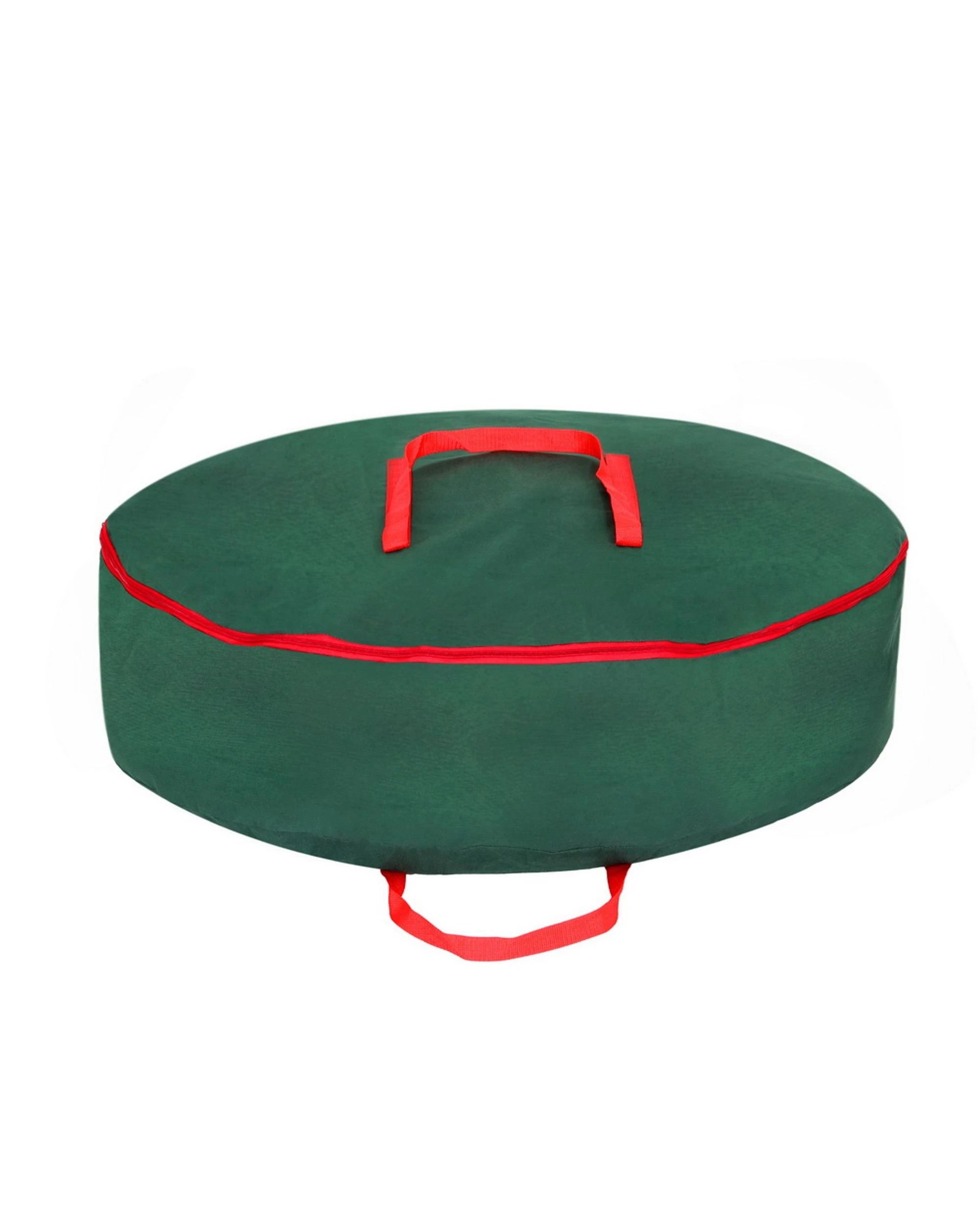 3 Jingle Jollys Christmas Garland Wreath Storage Bag Baubles Ornaments Container
 - Green, 3 of 3