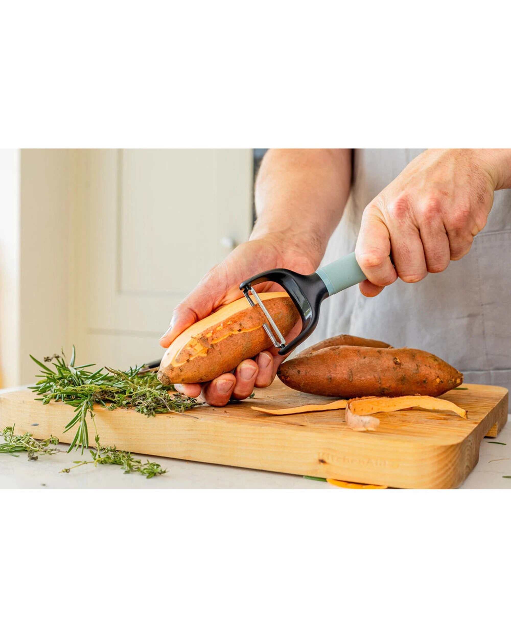 6 KitchenAid Soft Grip Metal Y Peeler Kitchen Cooking Utensil - Blue, 6 of 7